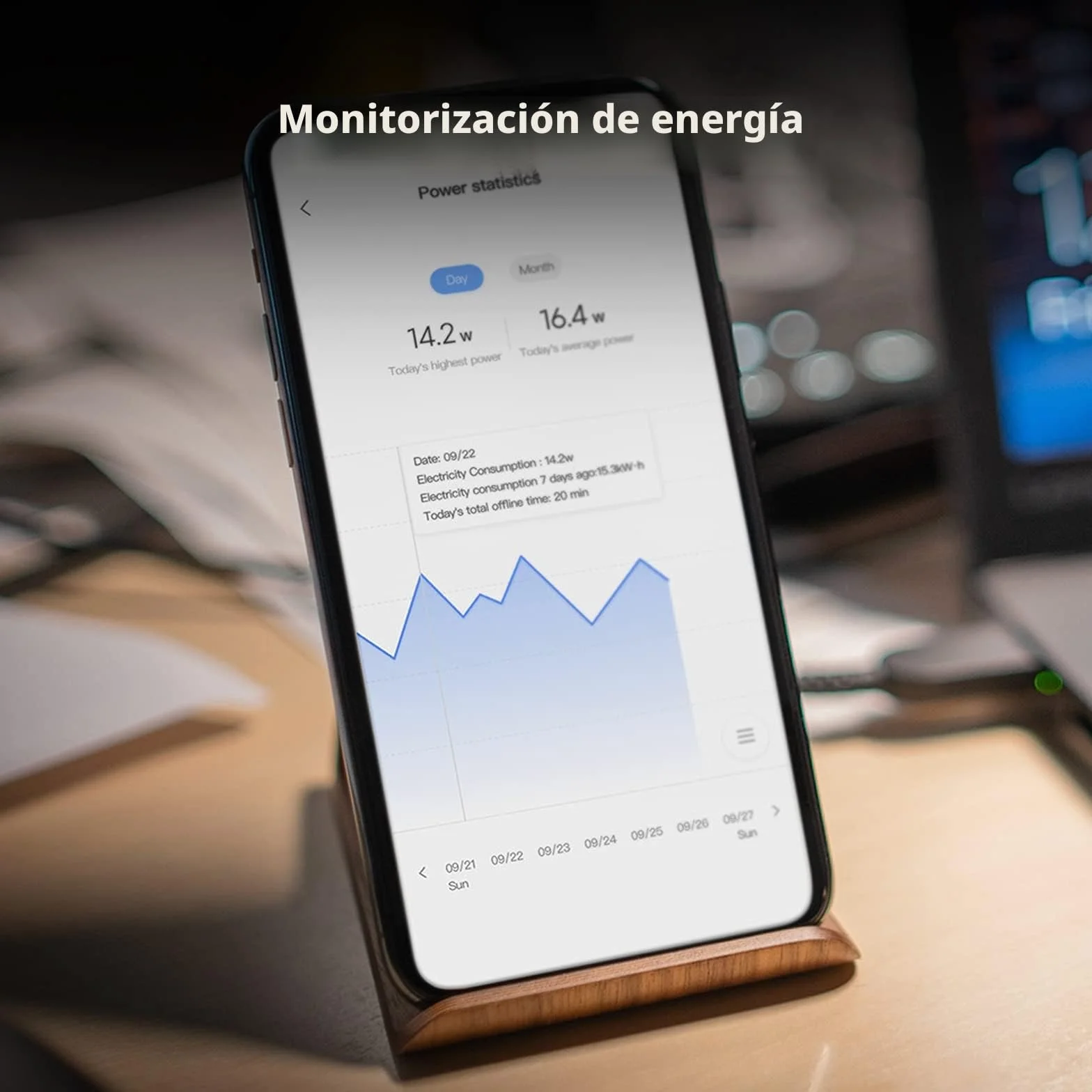 Aqara Enchufe Inteligente, Requiere HUB, Zigbee 3.0, con Programación, Temporizador y Control de Voz, Control de Energía, Compatible con HomeKit, Alexa, Google Assistant e SmartThings