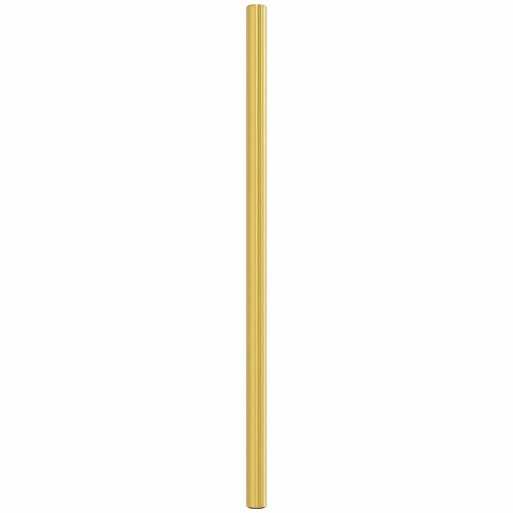 vidaXL Tiradores para Armarios 10 uds, Tiradores de Barra en T, Tiradores de Puerta Cajón, Accesorios para Muebles, Acero Inoxidable Dorado 224 mm