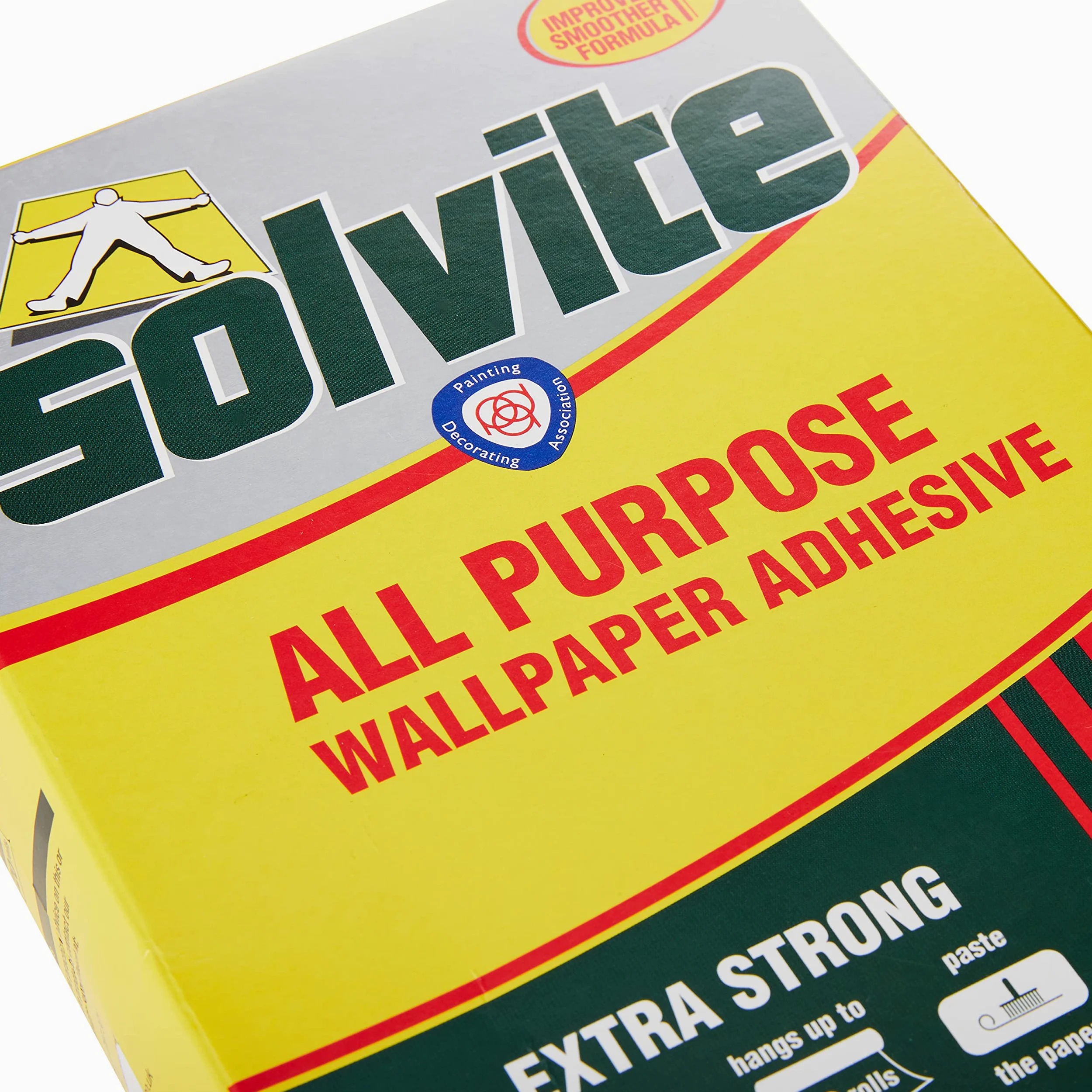 Solvite - Adhesivo para papel pintado (capacidad para 20 rollos)