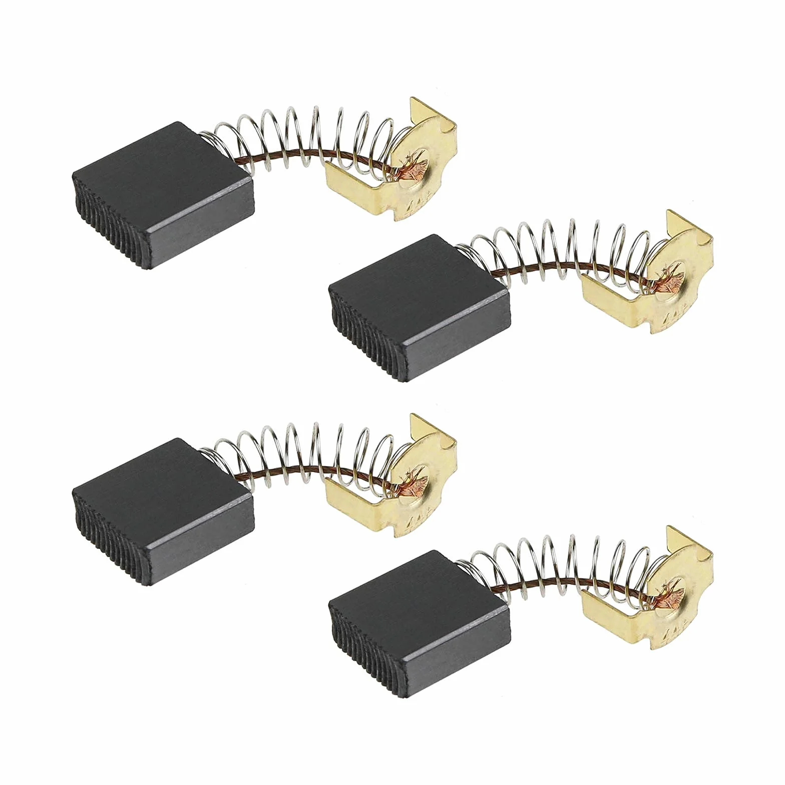 ECSiNG 2 pares escobas carbón 1619P04451 17x17x7mm compatible GCM 10 GCO 14-1 GCM 10