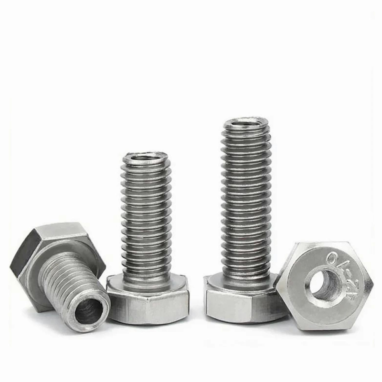 M4 M5 M6 M8 M10 M12 M14 M16 M20 304 Tornillo Hueco Hexagonal Exterior De Acero Inoxidable Tornillo Hueco Máquina De Máscara Tornillo De Agujero Pasante M6x30 5pcs