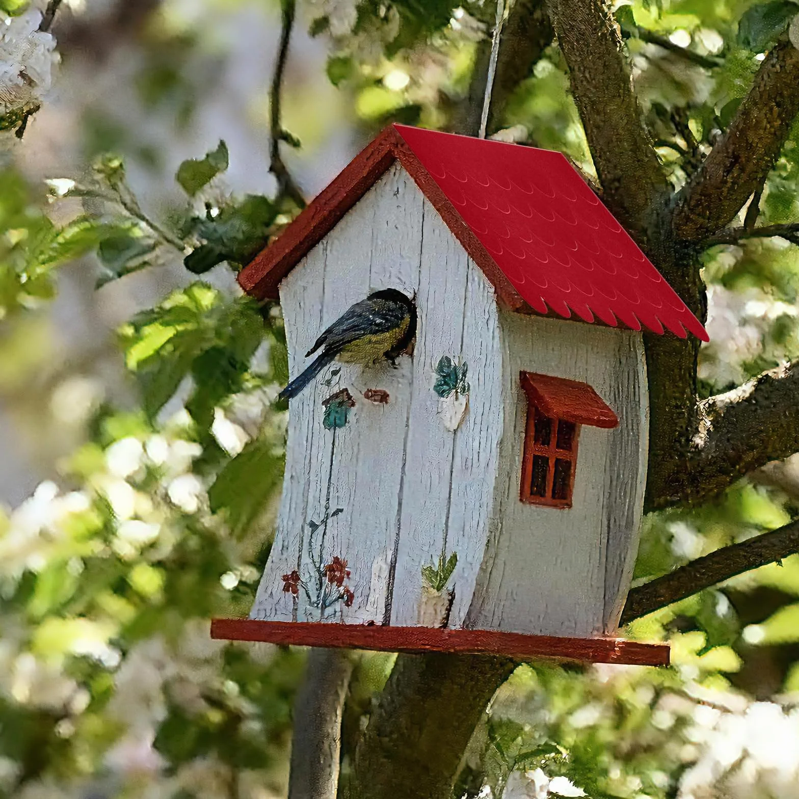 20 Piezas de Tejaspanel Sandwich Tejado para Techos de Casitas de Pájaros, Nest Membrana Impermeable y Resistente Al Desgarro para Techos de Casetas de Perros y Buzones (rojo)