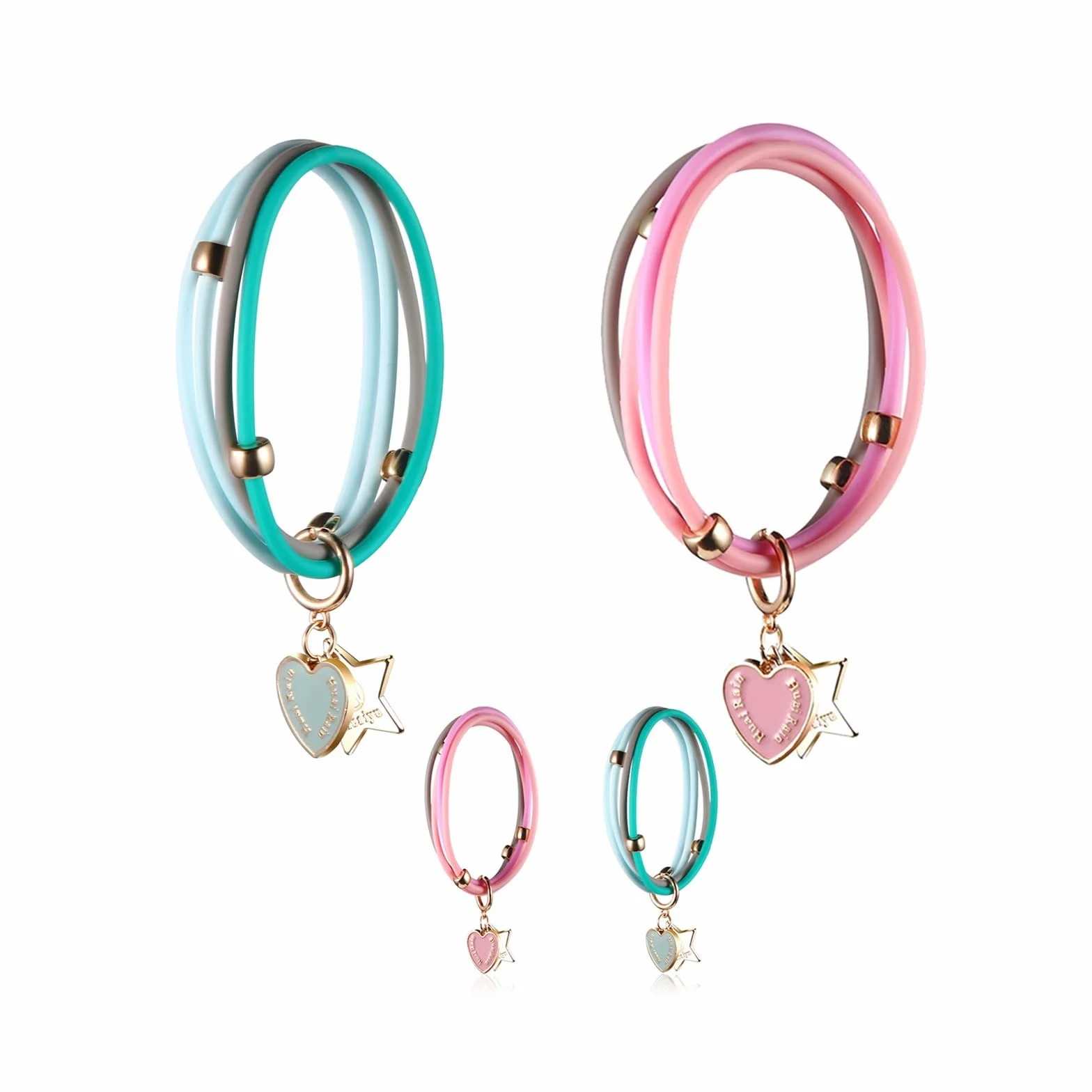Pulseras Repelentes de Mosquitos 2 Pieza, Impermeables Antimosquitos para el Cuerpo