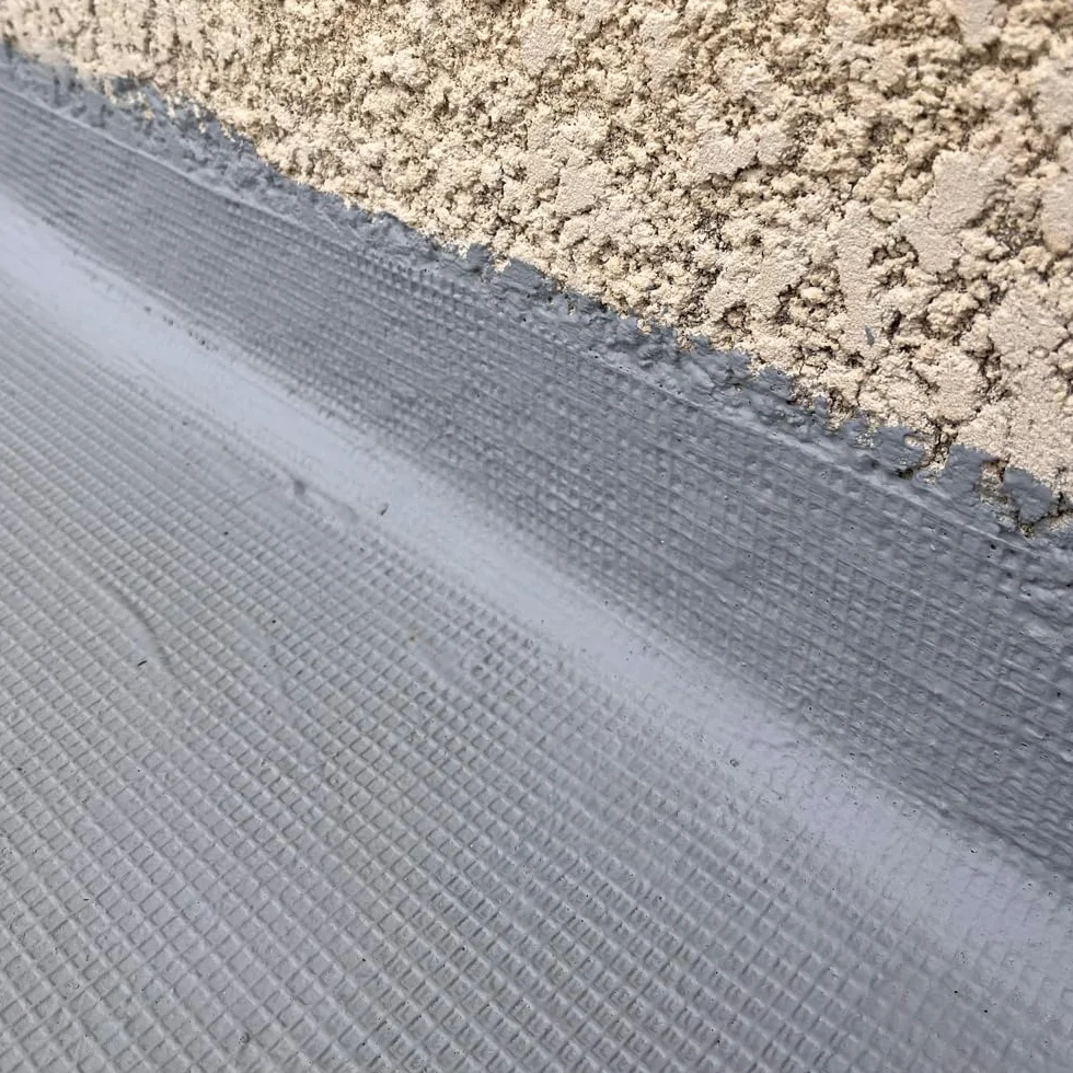 Malla cuadriculada de fibra de vidrio (Rollo 5m x 1m). Impermeabilización y reparación con morteros, caucho y pinturas impermeabilizantes