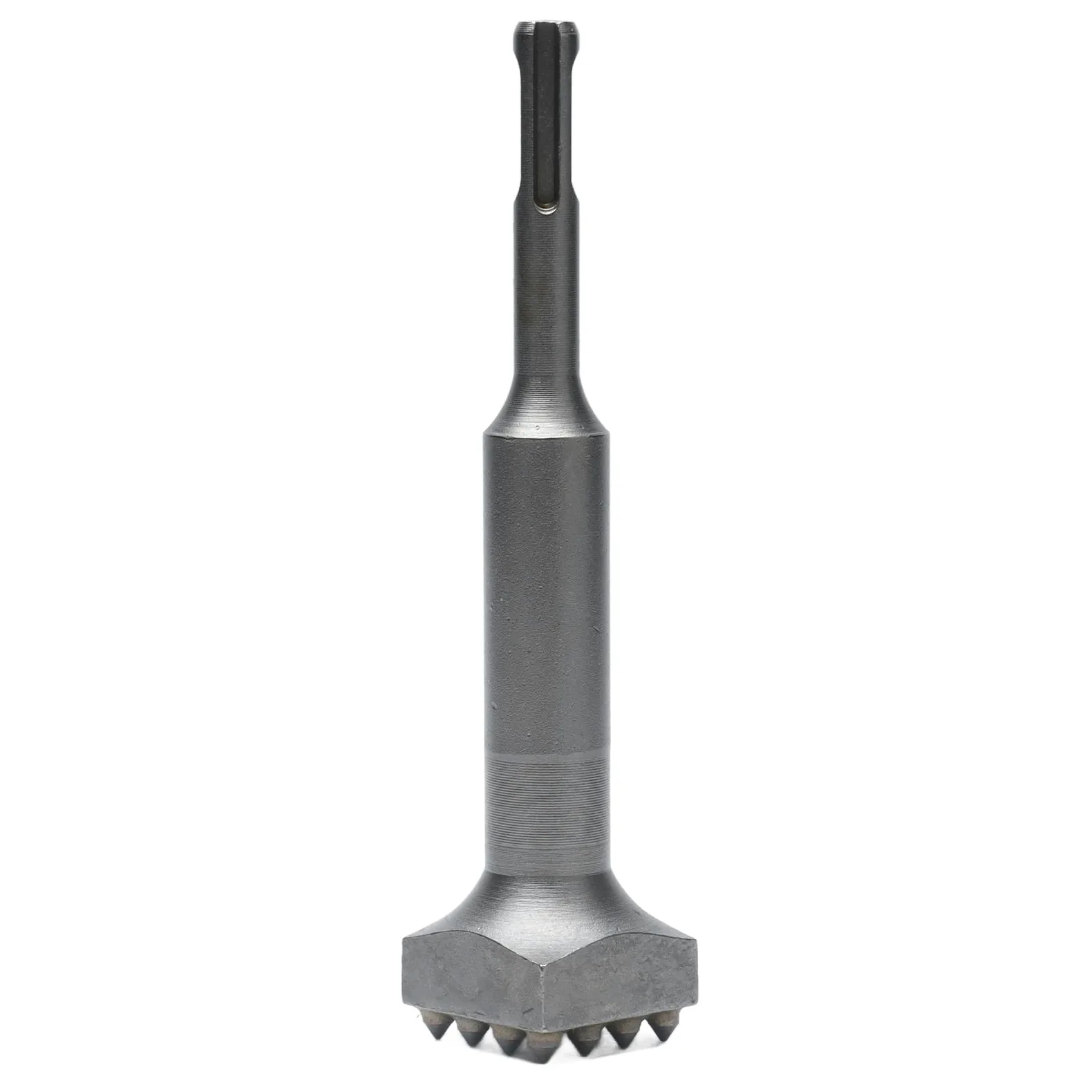Cincel de Ranura Puntiaguda Martillo de Flor Eléctrico de Acero 40cr Broca de Buje Cabeza Cuadrada para Pulido de Metal Herramienta de Fresado Industrial