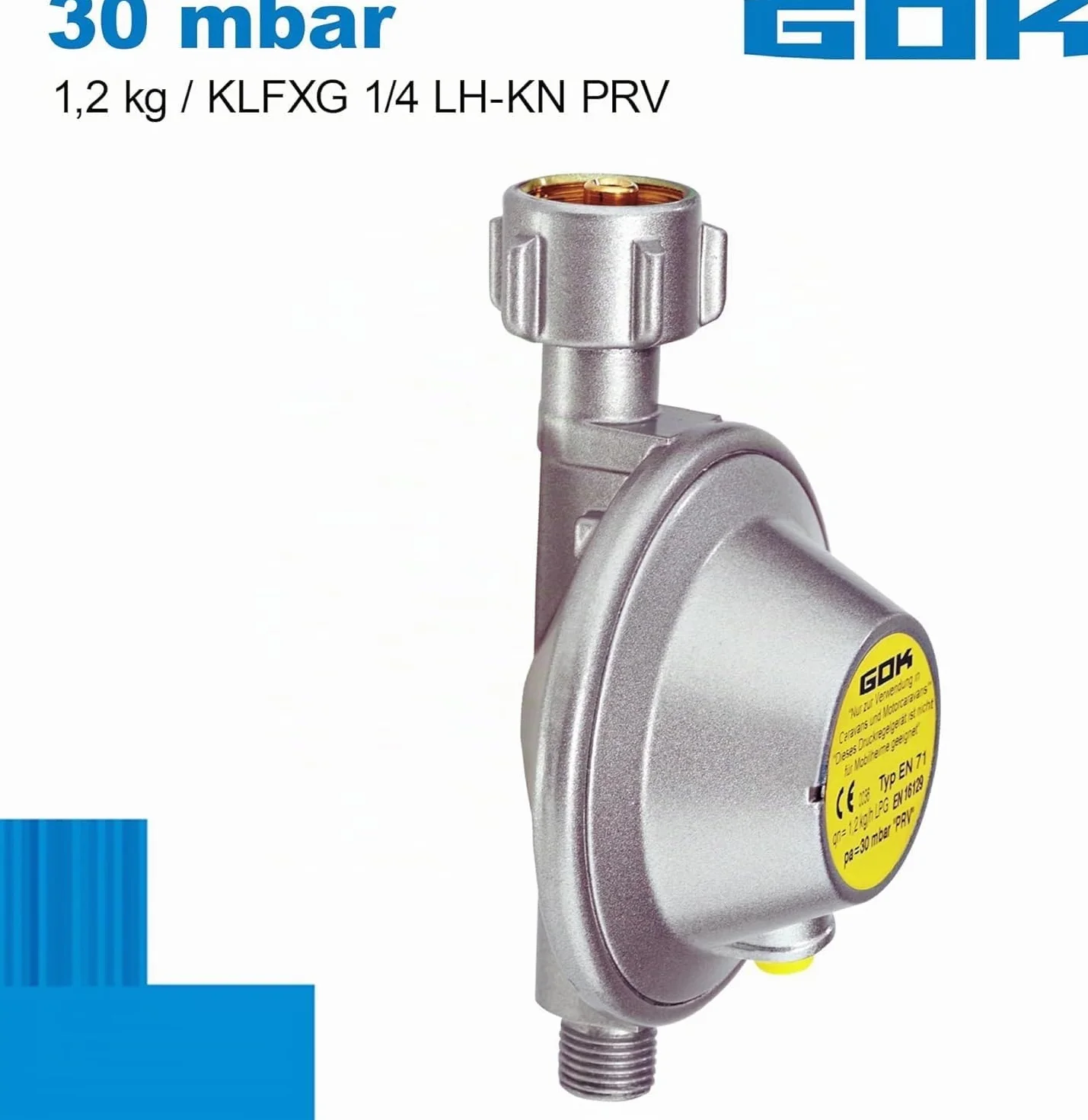 GOK Caravan 30 mbar 1,2 kg/h