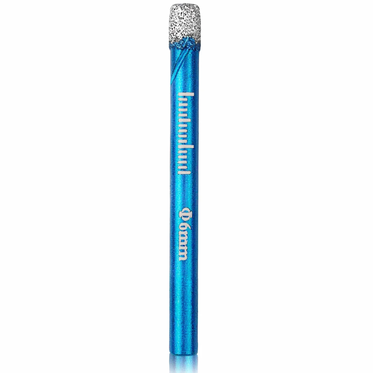 Diamante BrocaS 6 mm, Juego de Brocas para Gres, Porcelanico, Vidrio, Cerámica, Granito, Mármol, Cuarzo y Gres Fino