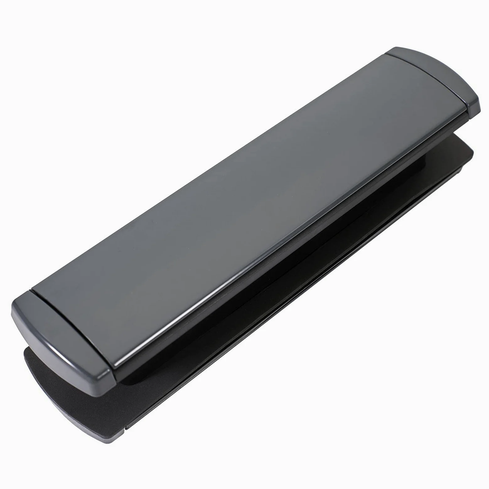Buzón para puerta de 30,5 cm, madera de UPVC, con muelles, resistente, 40-80, color gris antracita