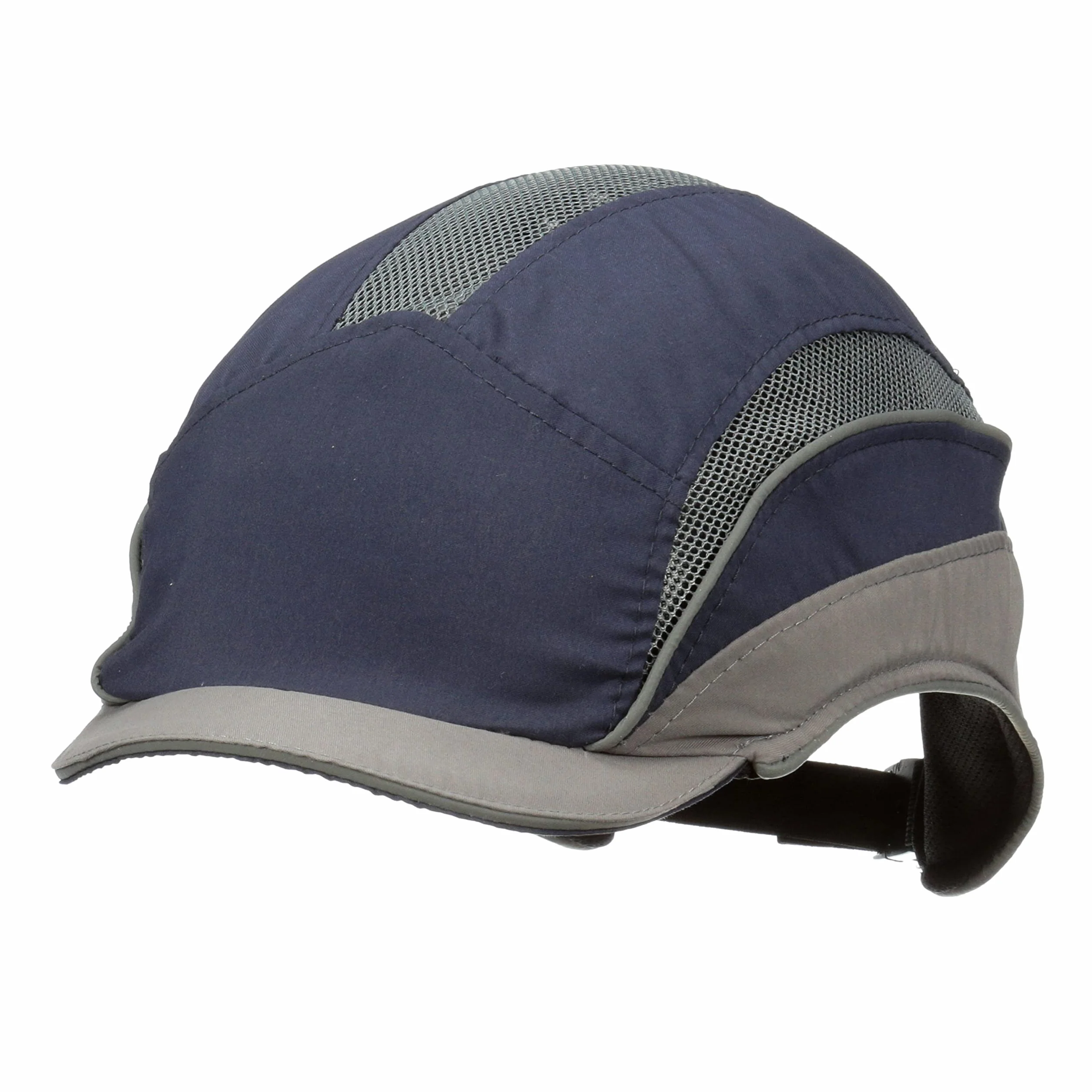 3M™ First Base™ 3 Gorra de protección 2021101, Extra, azul marino, visera recortada, 55 mm