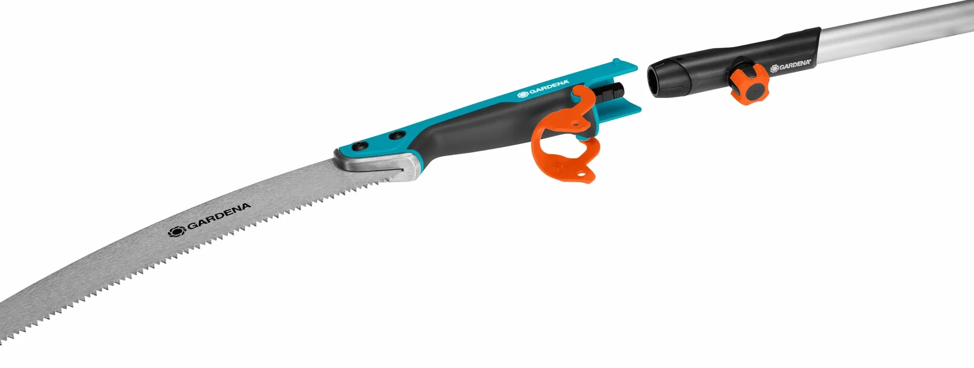 Gardena combisystem Sierra curva 300 P, hoja 340 mm, cromado duro