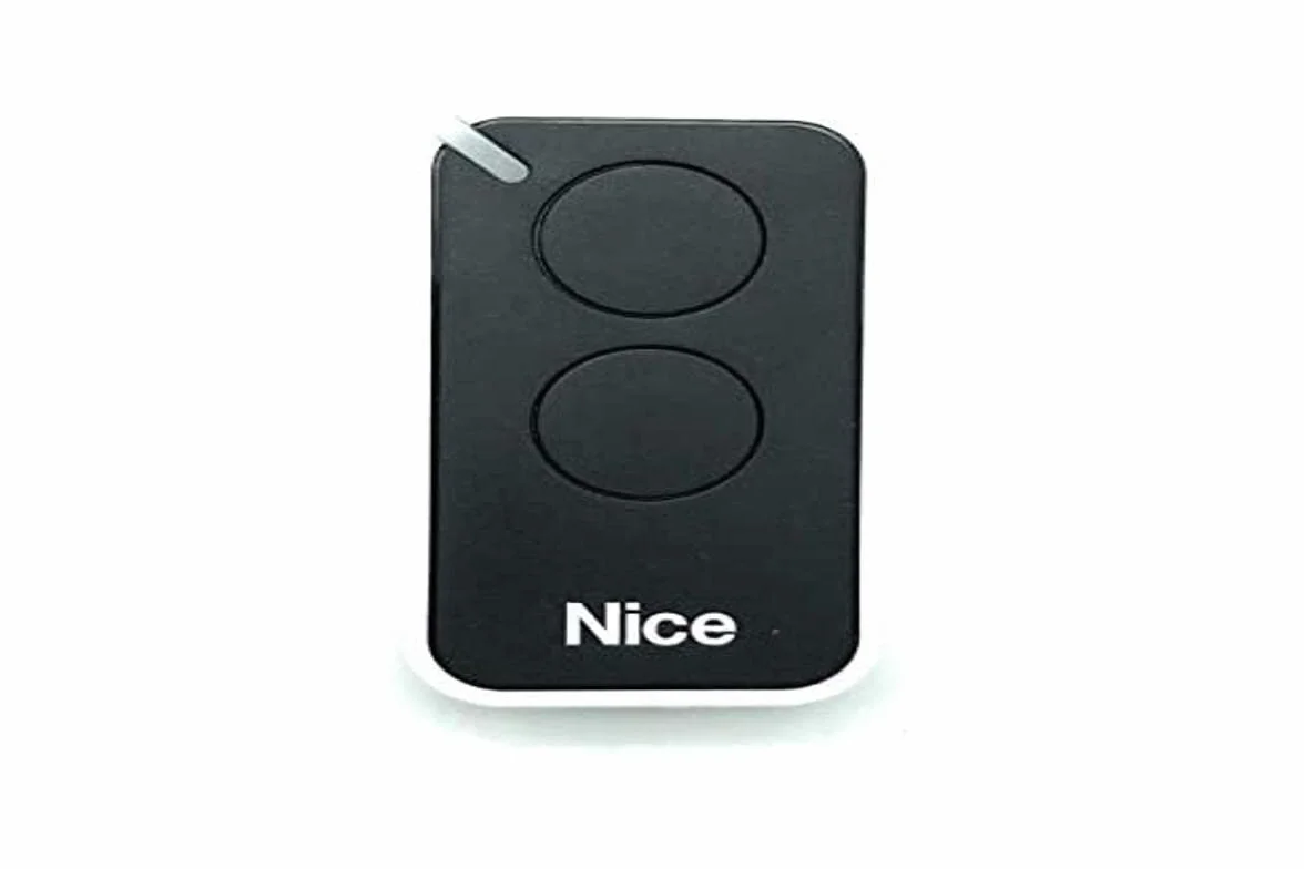 Nice Era Inti - Transmisor de 2 canales, color negro