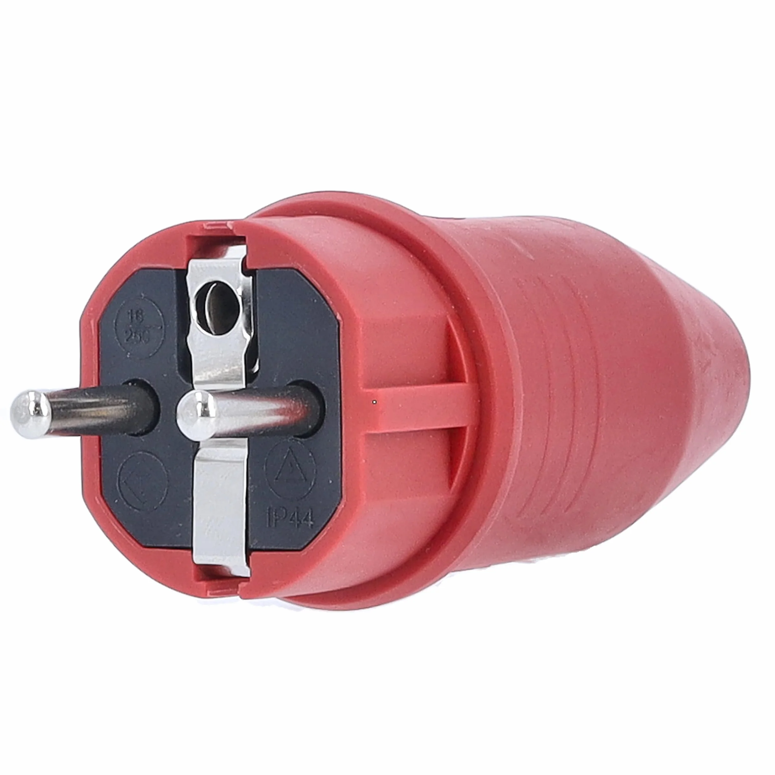 Schwabe Enchufe de contacto de protección 230V/16A IP44 rojo 2,5 mm²