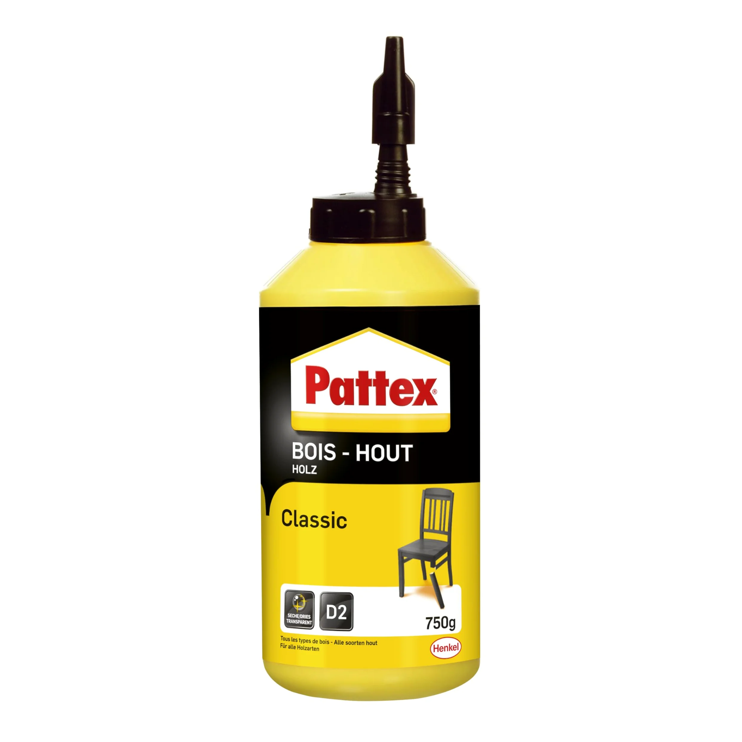 Pattex Classic - Cola para madera (750 g)