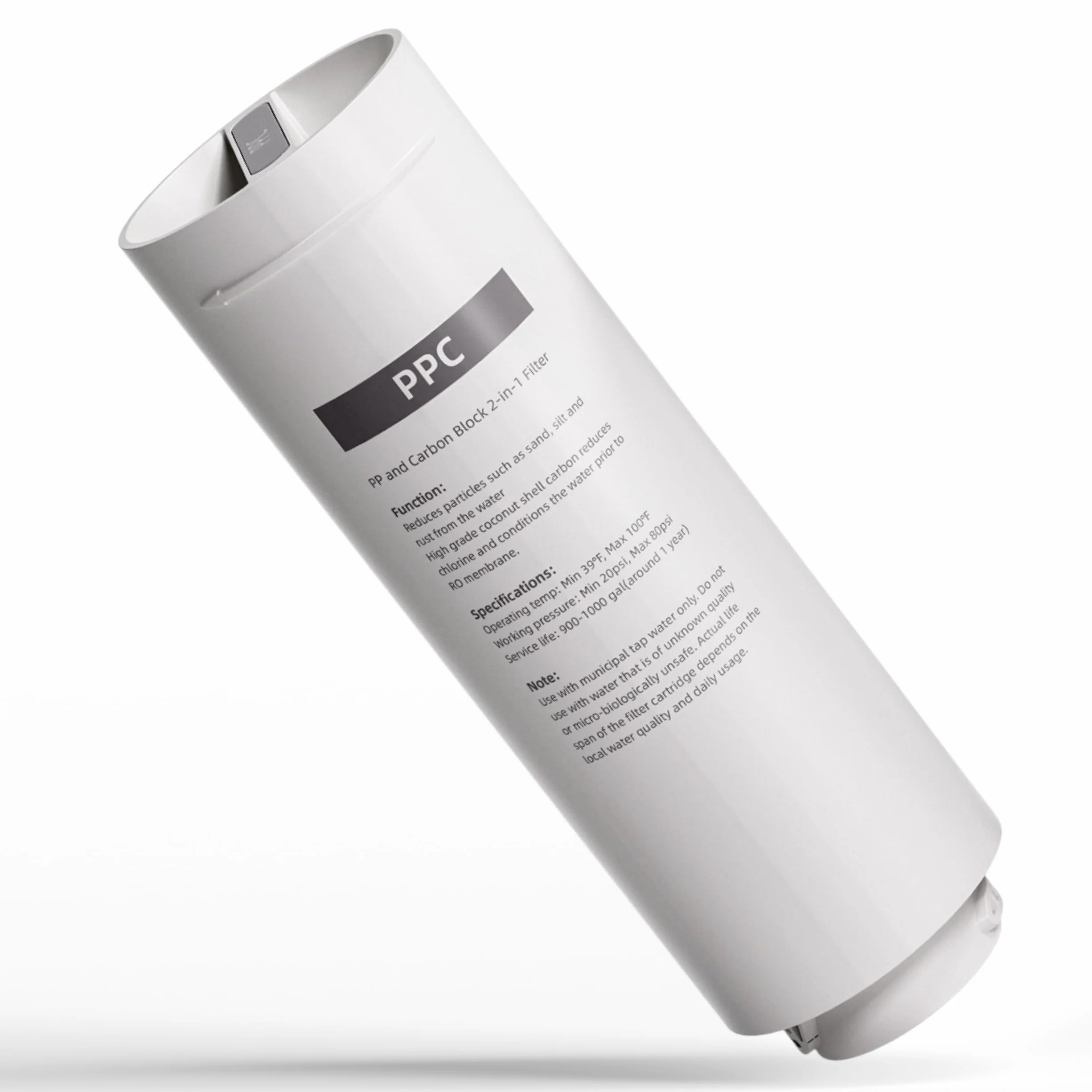 aora PPC Prefiltro para sistema de ósmosis inversa GT600 – para agua potable segura – Filtro de agua de ósmosis con 8 etapas de filtración y cambio de filtro en 3 segundos – Sistema de ósmosis bajo