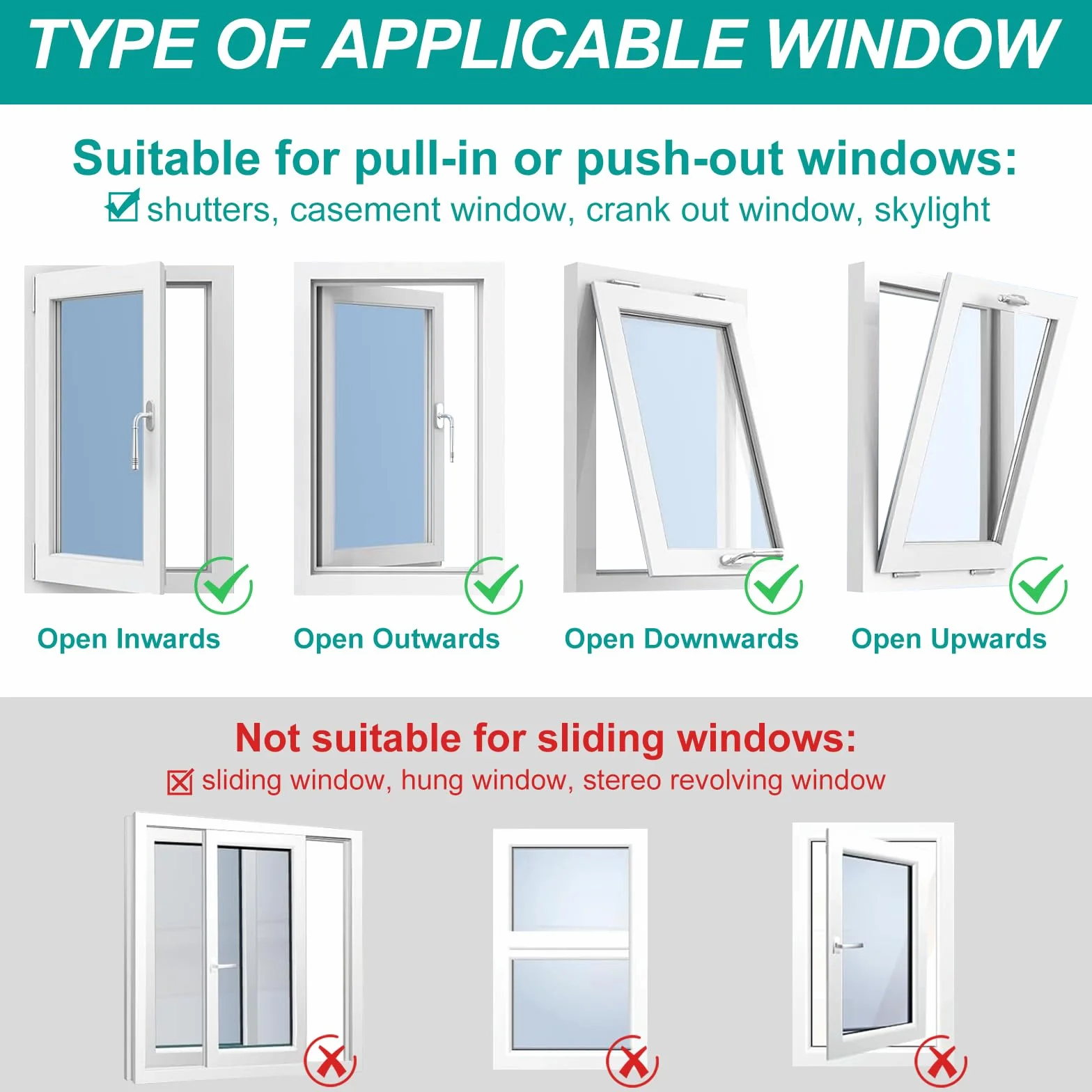 Junta para ventanas de aire acondicionado, junta Pgtc para ventanas de aire acondicionado móvil, secador de aire comprimido, adecuado para Hot Air Stop de 4 m, ventanas batientes, ventanas de techo (B