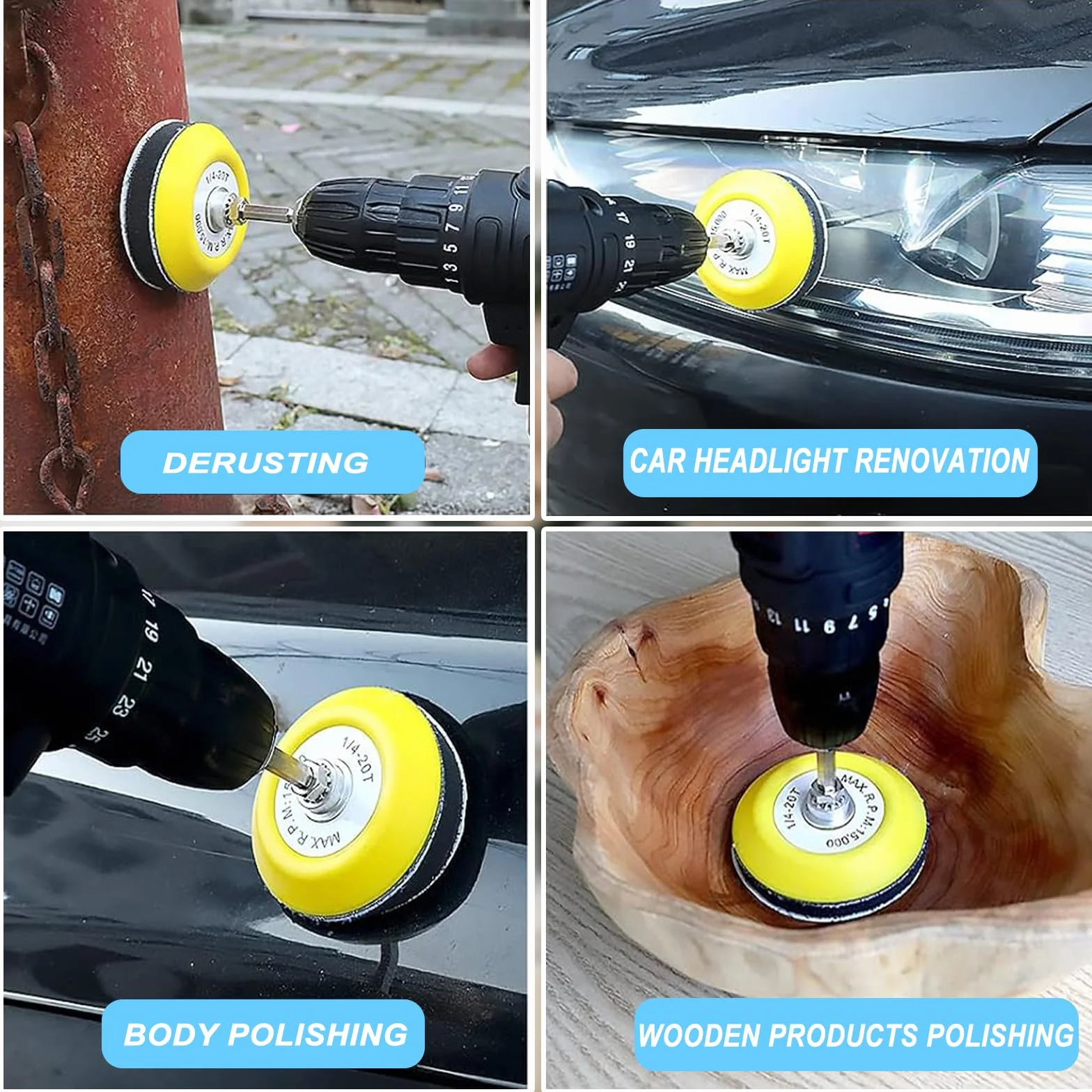 75MM Dischi Abrasivi Velcrati 100 pezzi 400 600 800 1000 1200 1500 2000 3000 5000 7000Grana Carta Vetrata Impermeabile in Carburo di Silicio Adatta per Piccole Lucidatrici