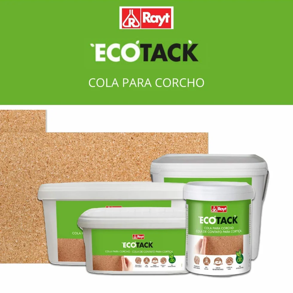 Rayt ECOTACK CORCHO adhesivo de contacto para corcho sin disolventes sin olor 1 kg