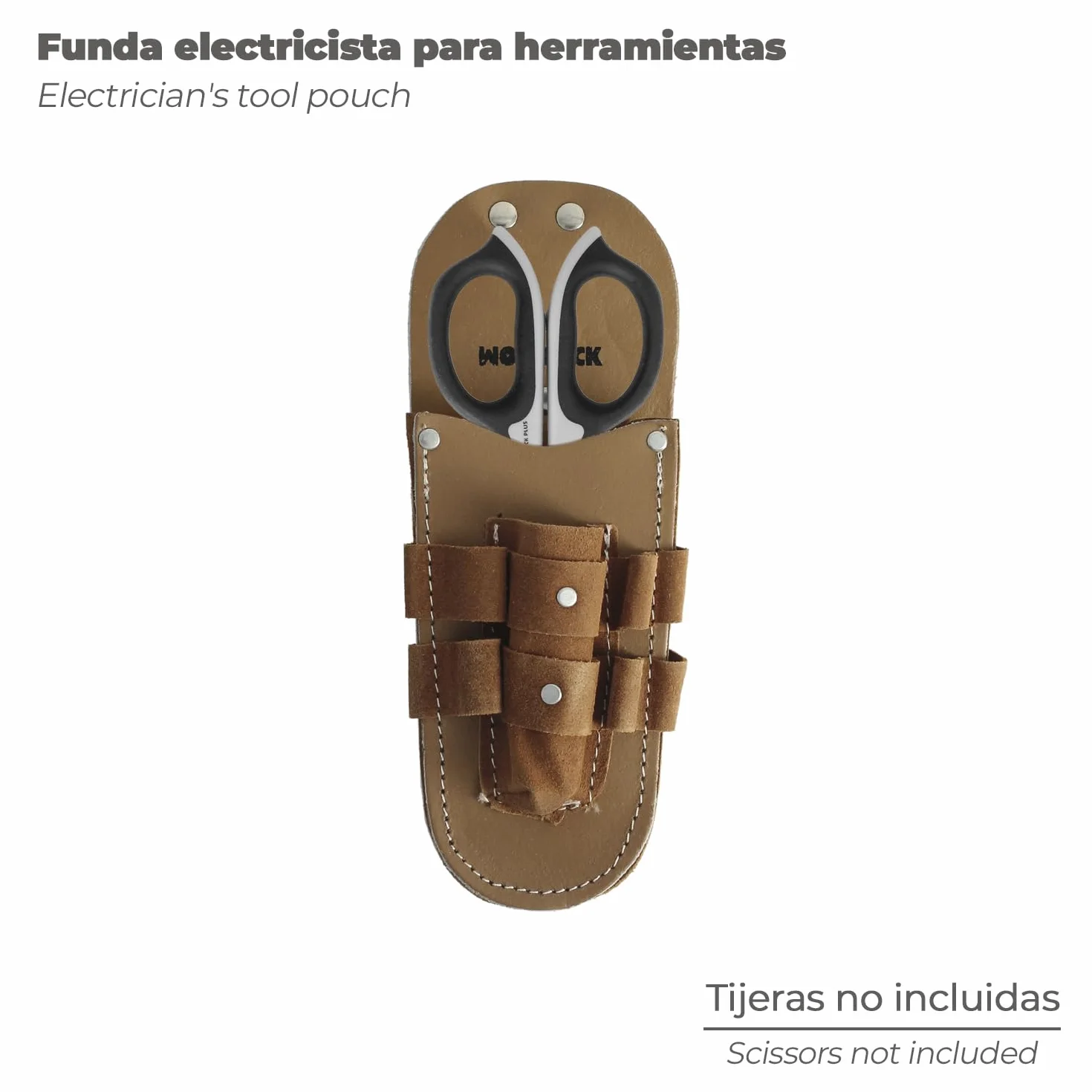 Funda Electricista Herramientas Piel