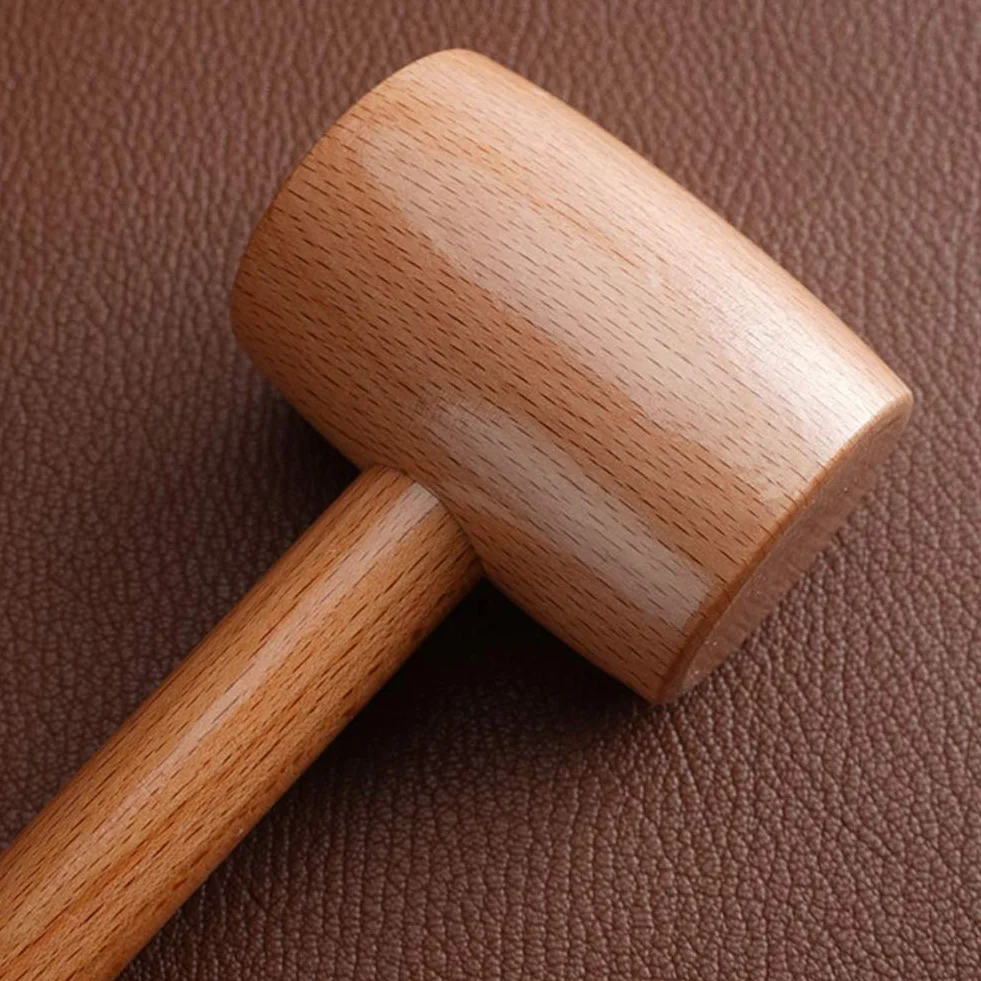 Annadue Martillo, Martillo de Madera Estable de Alta dureza fácil de Usar, para Trabajar la Madera para tallar Madera