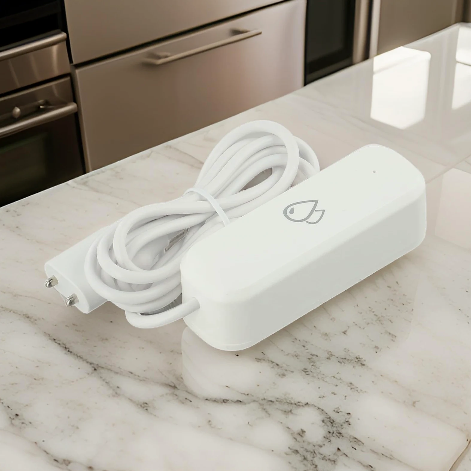 Detector de fugas de agua WiFi para Tuya Smart Lifes, sensor de alarma de inundación inalámbrico con control remoto de aplicación, no requiere concentrador para cocina, baño, sótano, sistema de