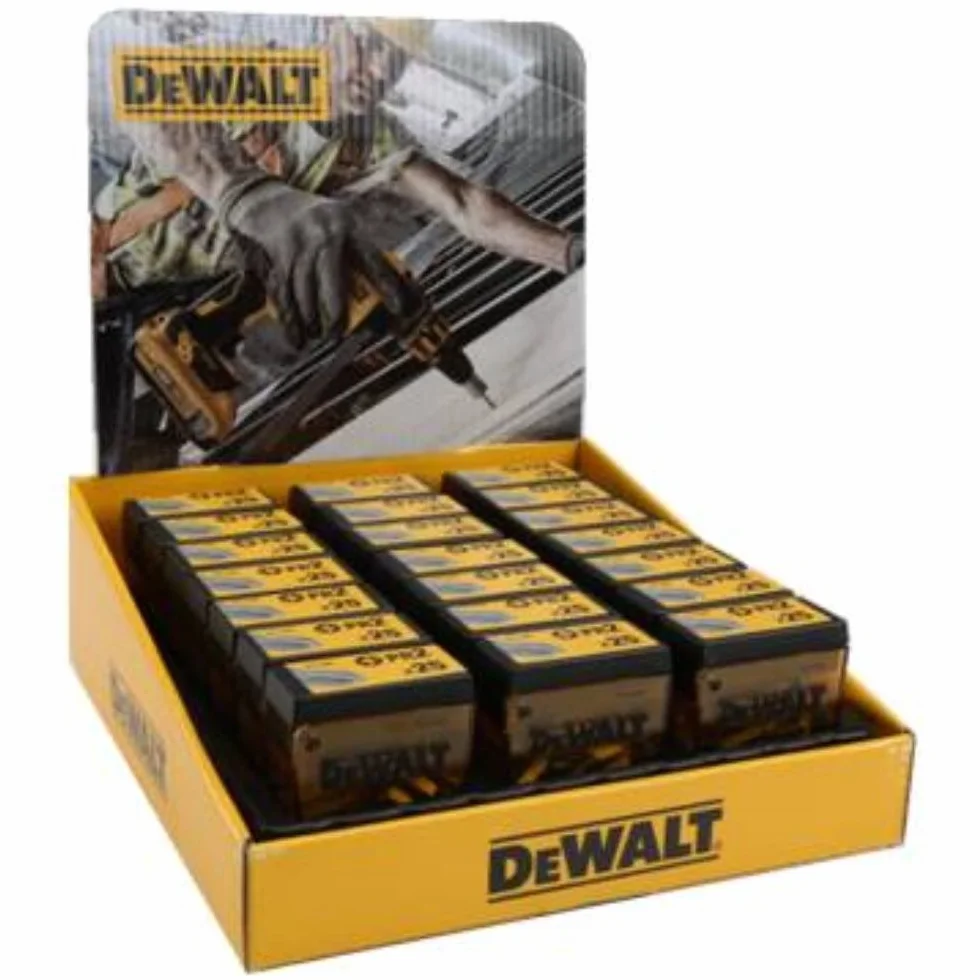 DEWALT DT71521-QZ - Caja de 25 puntas Pz2 de 25 mm, Guía de conducción magnética, Mayor torque, Estuche de Almacenamiento TSTAK