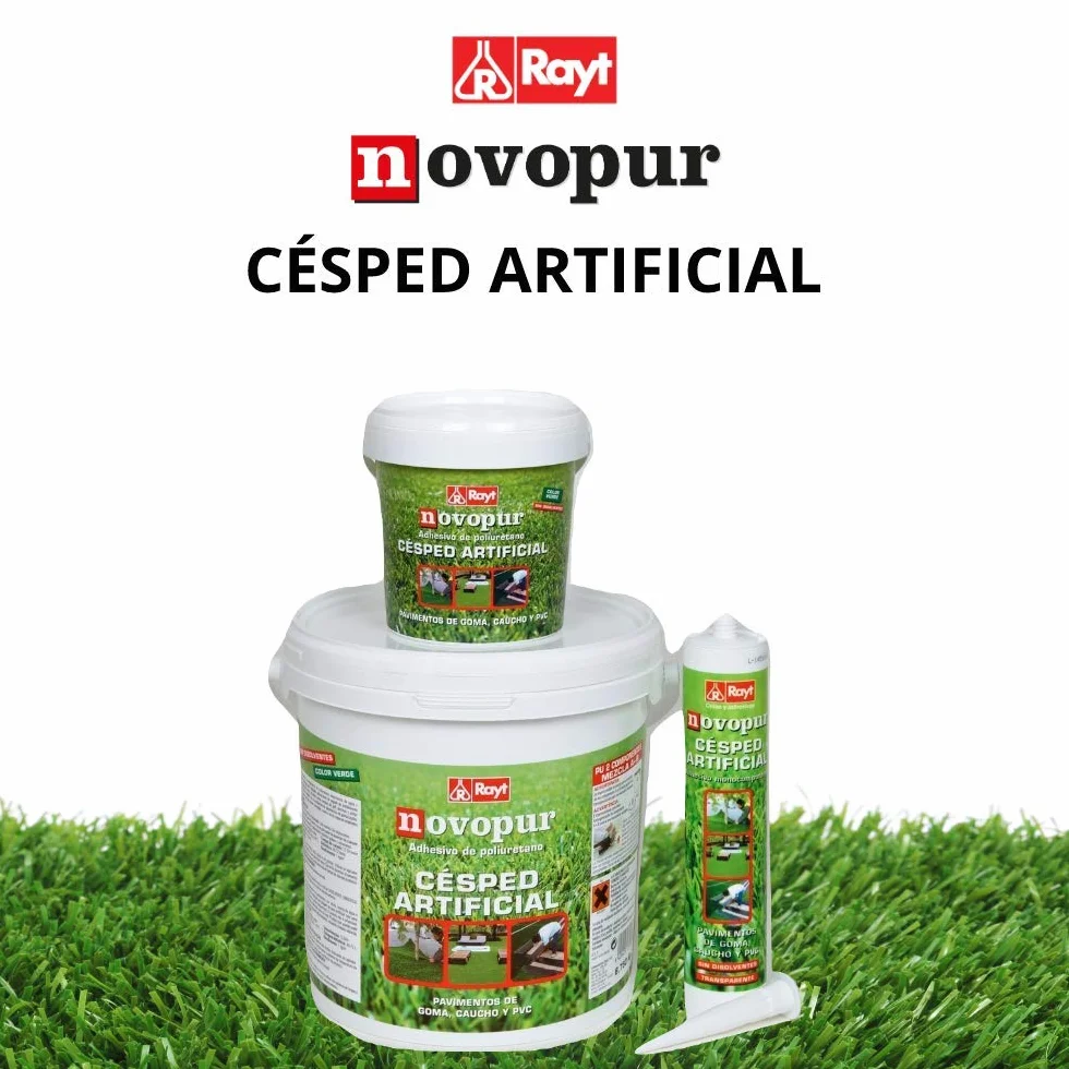 Rayt Adhesivo poliuretano bicomponente césped artificial 1,125 kg verde