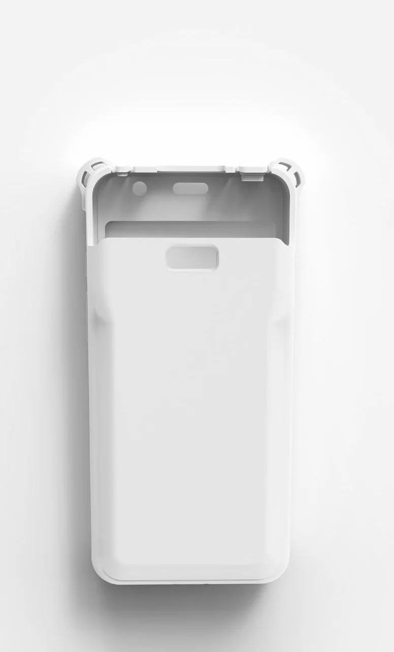 Funda de silicona blanca para PAX A77 TPV – Carcasa protectora anticaídas y antideslizante para terminal de pago – Protección contra golpes y arañazos
