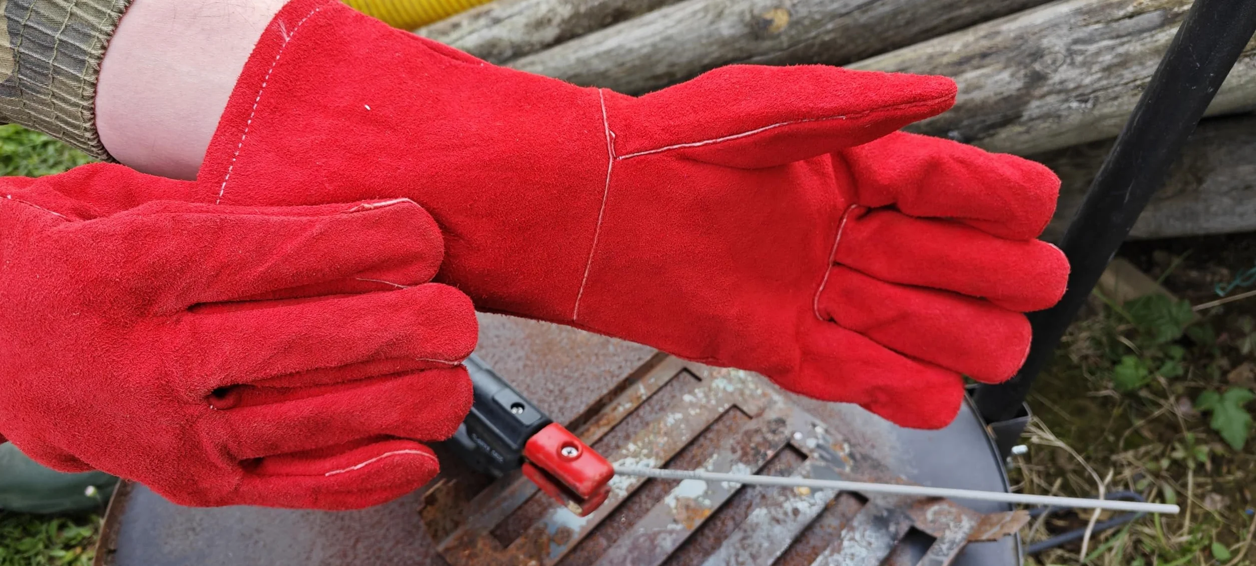 Guantes de Soldador Ignífugos para Altas Temperaturas RuviGrab