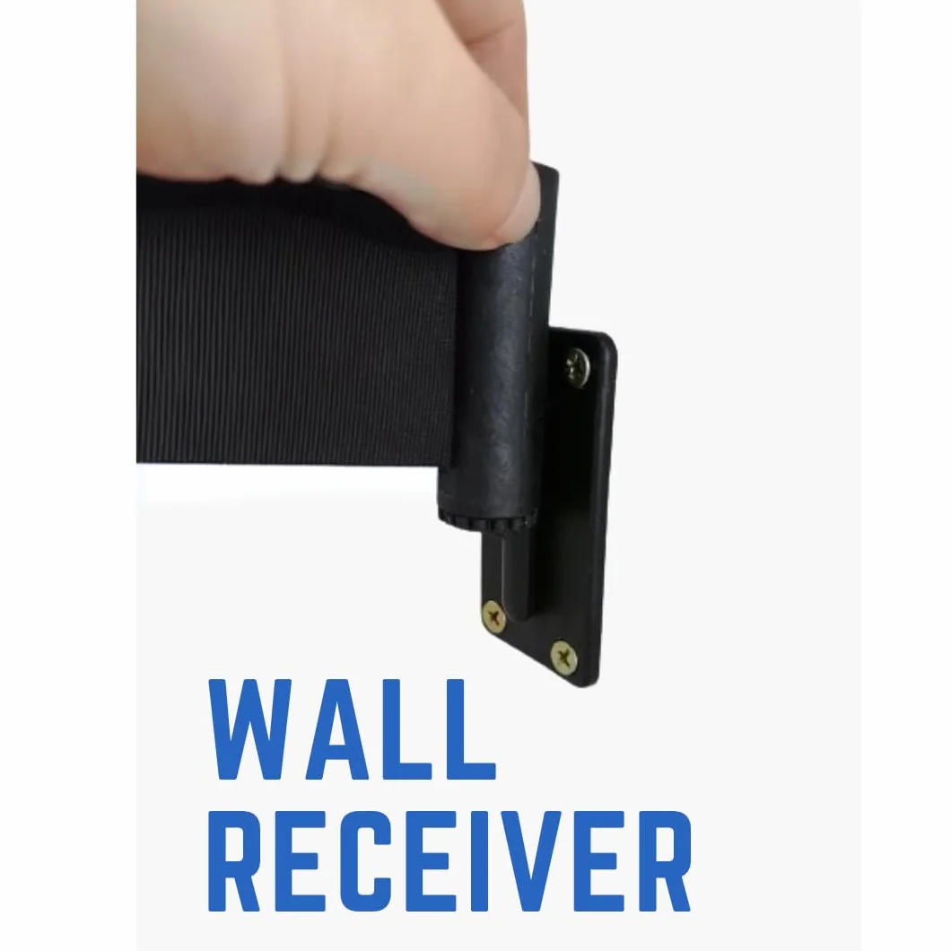 Cinta Extensible Pared (5 metros), Cinta no pasar, Cinta Delimitadora, Soporte de cinta Pared, Cinta Retráctil Pared, Barrera Extensible Pared, Cinta de Seguridad Extensible de 5 metros