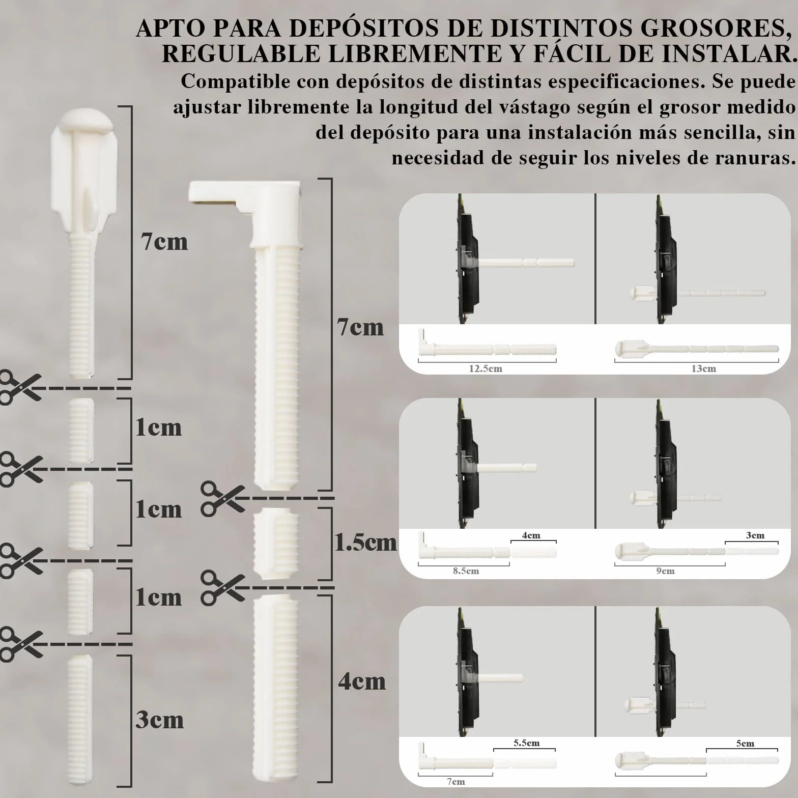 Geberit Sigma Placa de Accionamiento Doble Descarga 245x164 mm UP300 UP320 Gris Oscuro