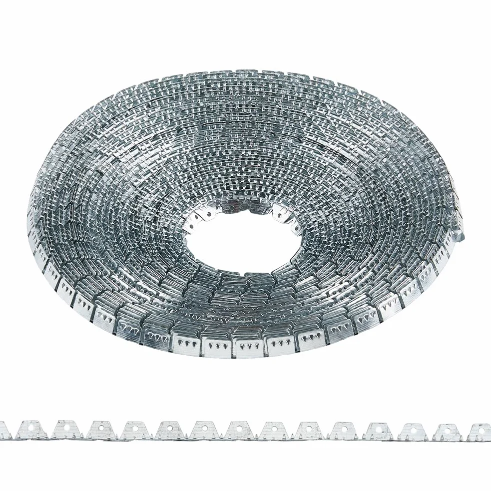 SUPERFINDINGS Tira de metal flexible con acolchado de 65 pies/20 m, curvada con mango ligero, de hierro de zinc para la reparación de muebles, sofás y sillas para bricolaje y bordes tapizados