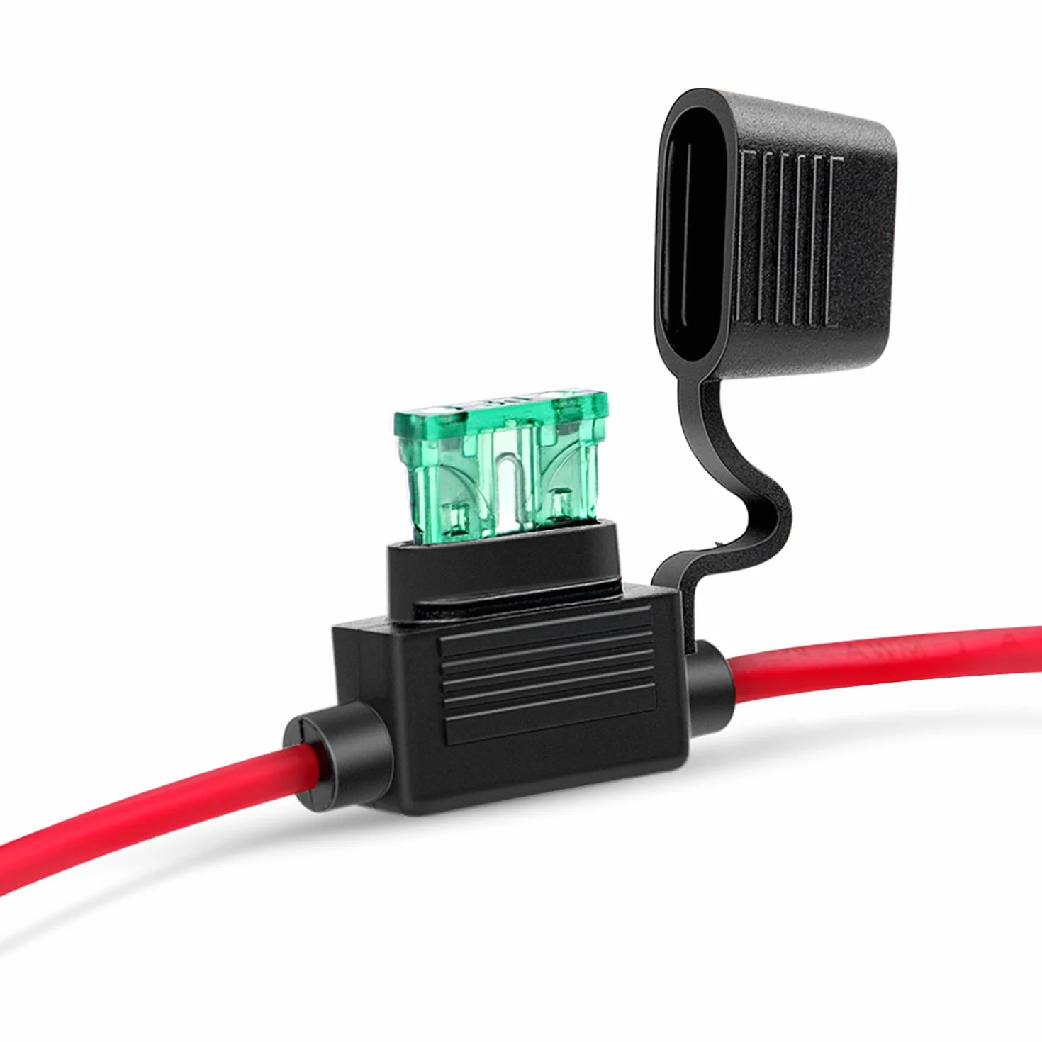 Nilight NI-FH01 Paquete de 10 Portafusibles en Línea 14 AWG 30A ATC/ATO para Automóviles