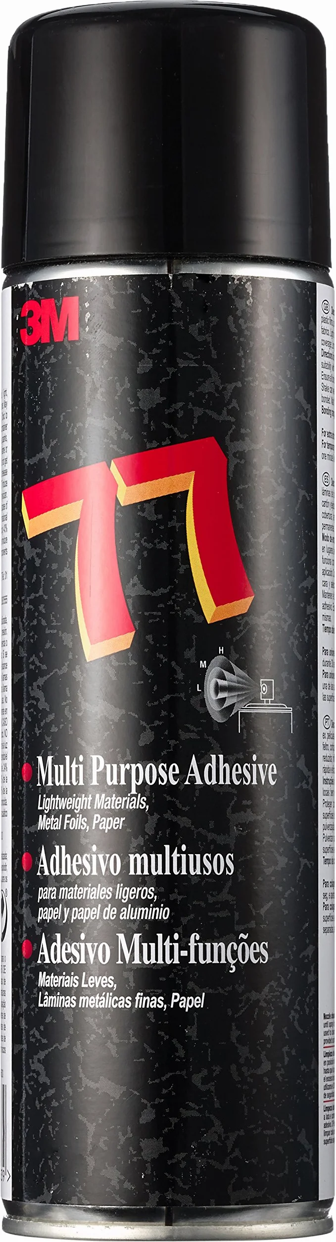 3M Super Spray Adhesivo Multiusos, 500 ml, 1 unidad