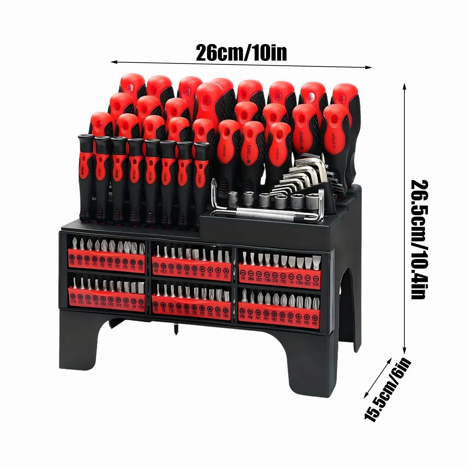 Juego De Destornilladores Magnéticos Punta Magnética Para Herramienta De | Set De Destornilladores Con Estuche Para Mantenimiento Del Hogar Automoción Electrónica Computadoras