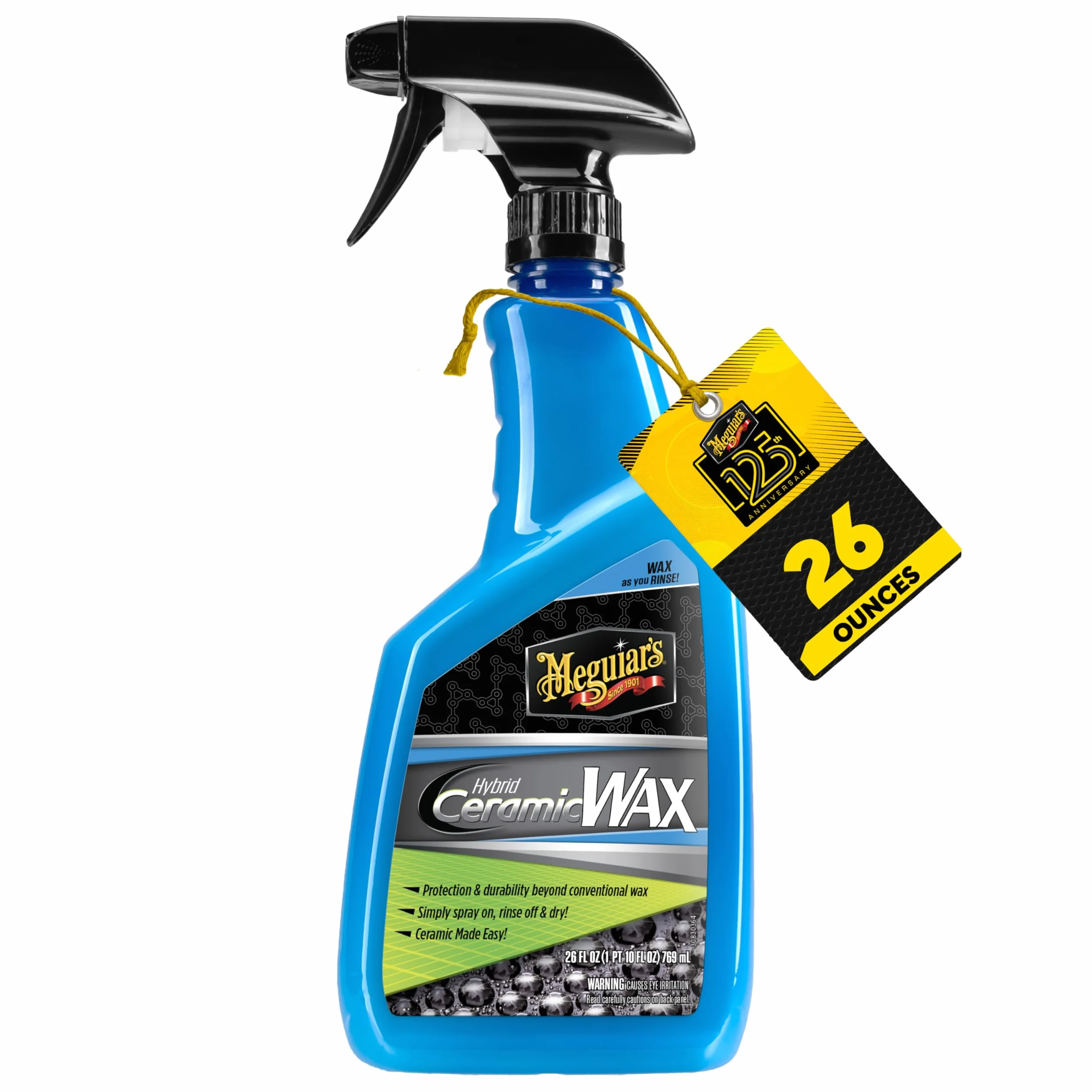 Meguiar's G190526 Hybrid Ceramic Wax - Cera Híbrida Cerámica en Spray, 768 ml.