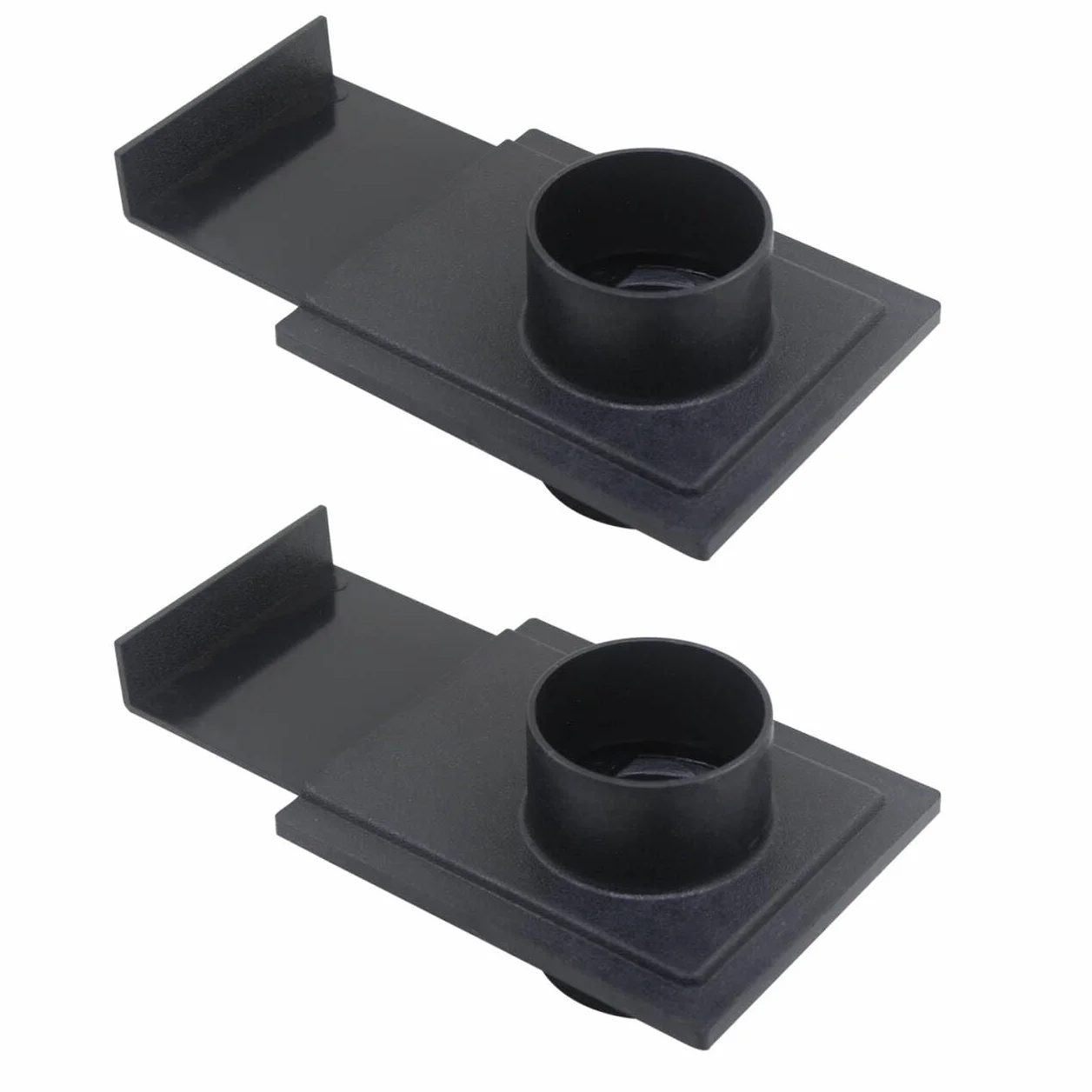 Compuerta guillotina aspiracion carpinteria OD63mm valvula aspirador de serrin o virutas madera colector polvo extractor (2pcs)