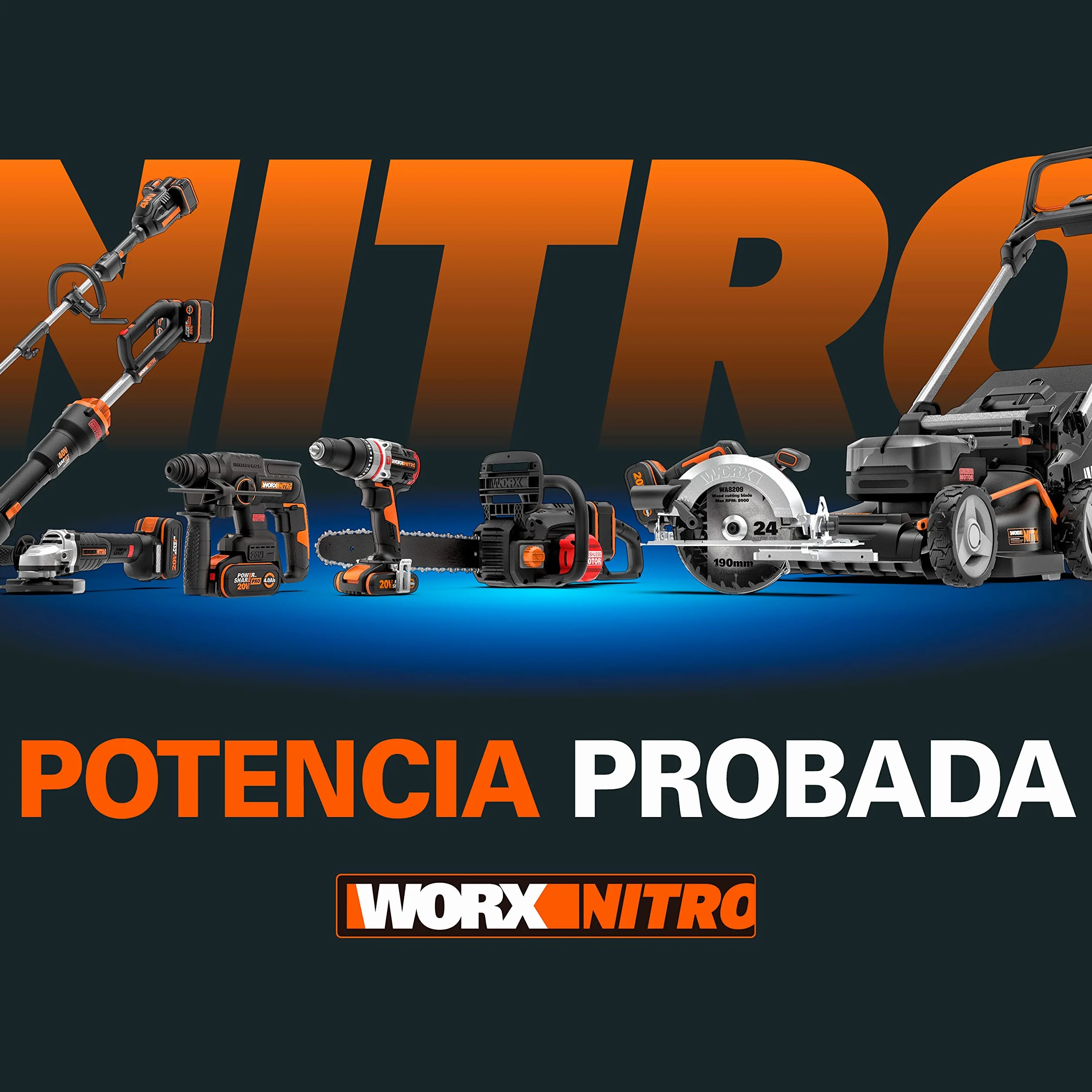 WORX WA3645 PowerShare Pro Batería 20V 5,0Ah Ion-Litio con BMS Inteligente Indicador LED Compatible 20V 40V 80V