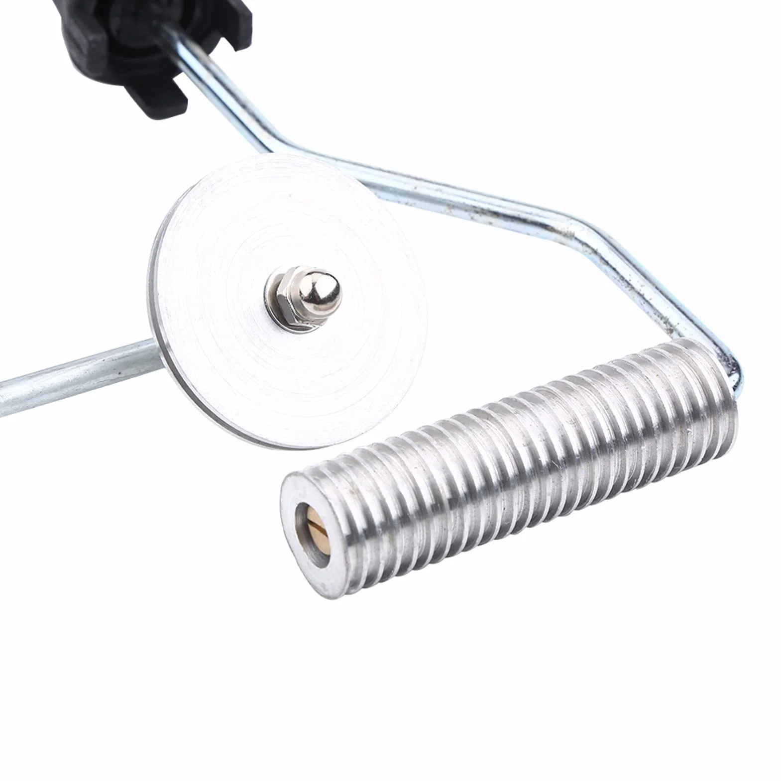 3 Herramientas de Rodillo de Fibra de Vidrio,Juego de Rodillo de Fibra de Vidrio Juego de Aleación de Aluminio con Mango de ABS,para Molde FRP,Bañera