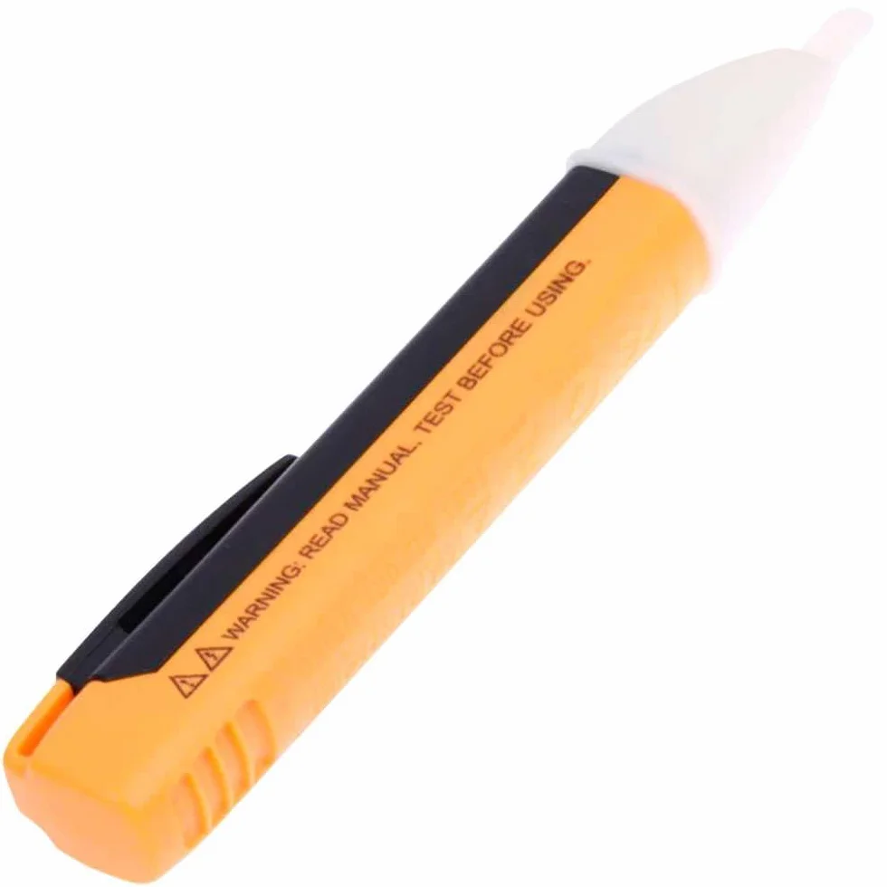 OcioDual Bolígrafo Detector de Voltaje sin Contacto con LED Medidor Probador 90-1000 V AC Comprobador Tensión Tester Electrico