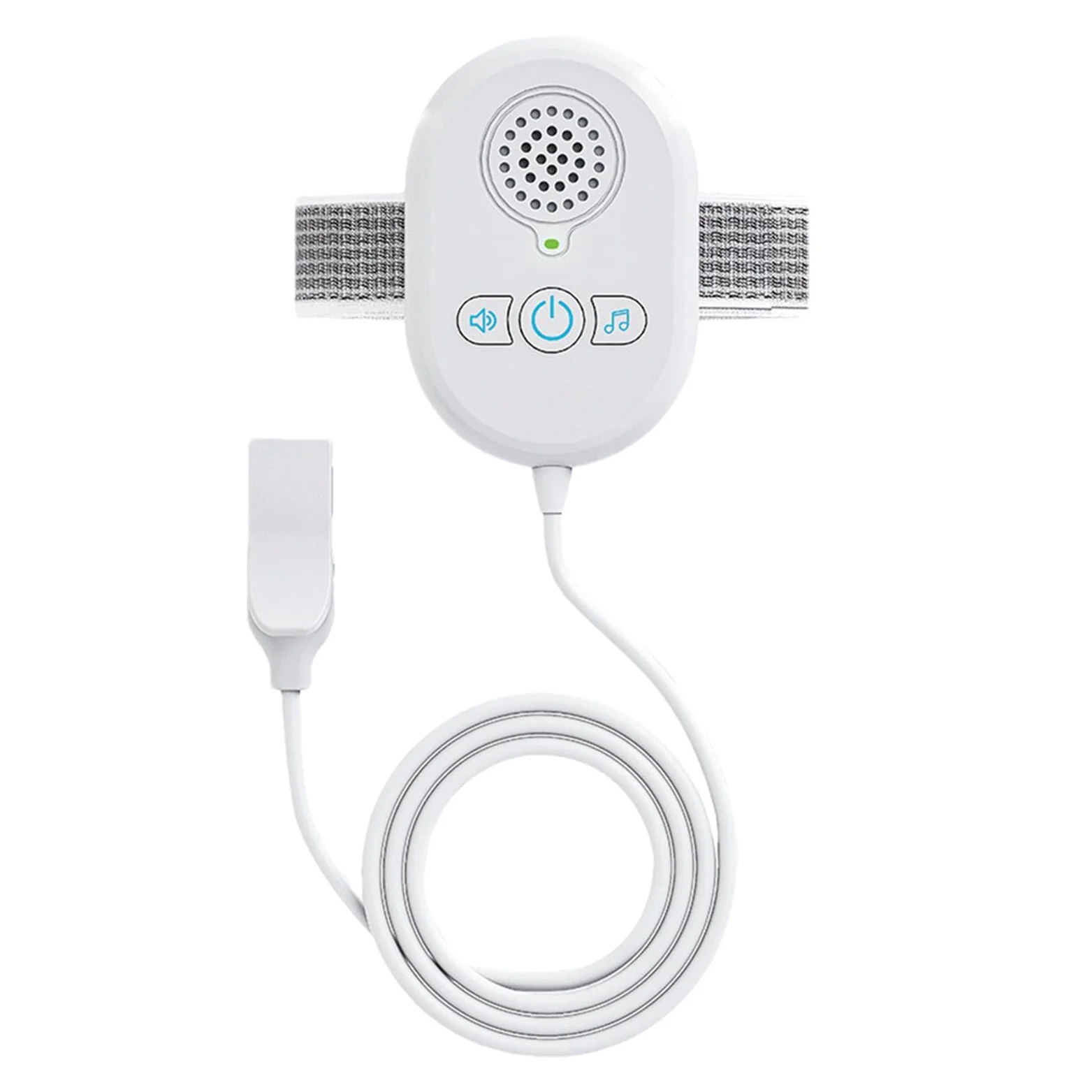 Sensor de enuresis de cama, solución de entrenamiento para ir al baño, alarma de sonido fuerte, alerta de vibración fuerte, monitor de enuresis nocturna, dispositivo de entrenamiento eficaz, sensor