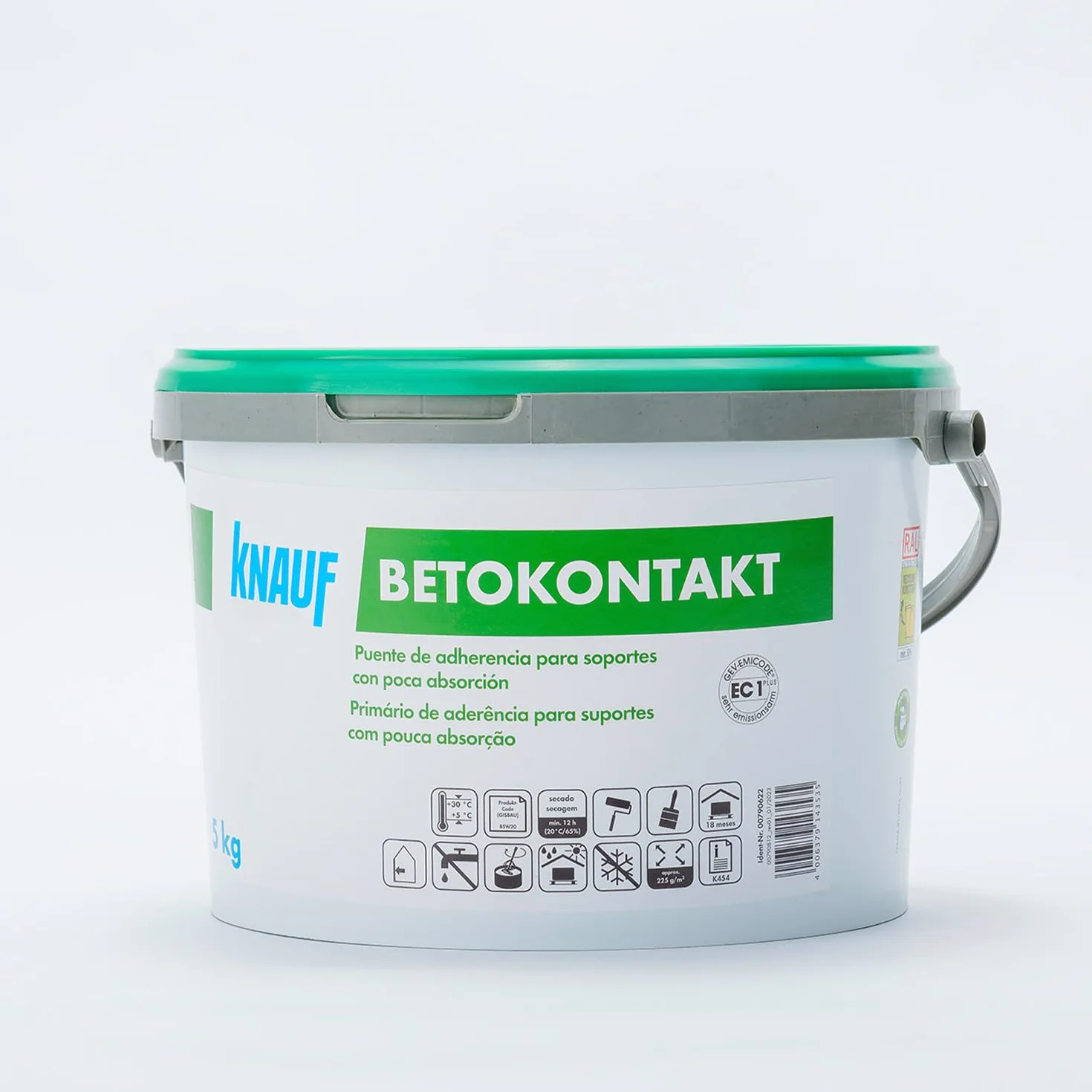 KNAUF Betokontakt 5 kg Puente de Adherencia Rosa para Hormigón y Cerámica