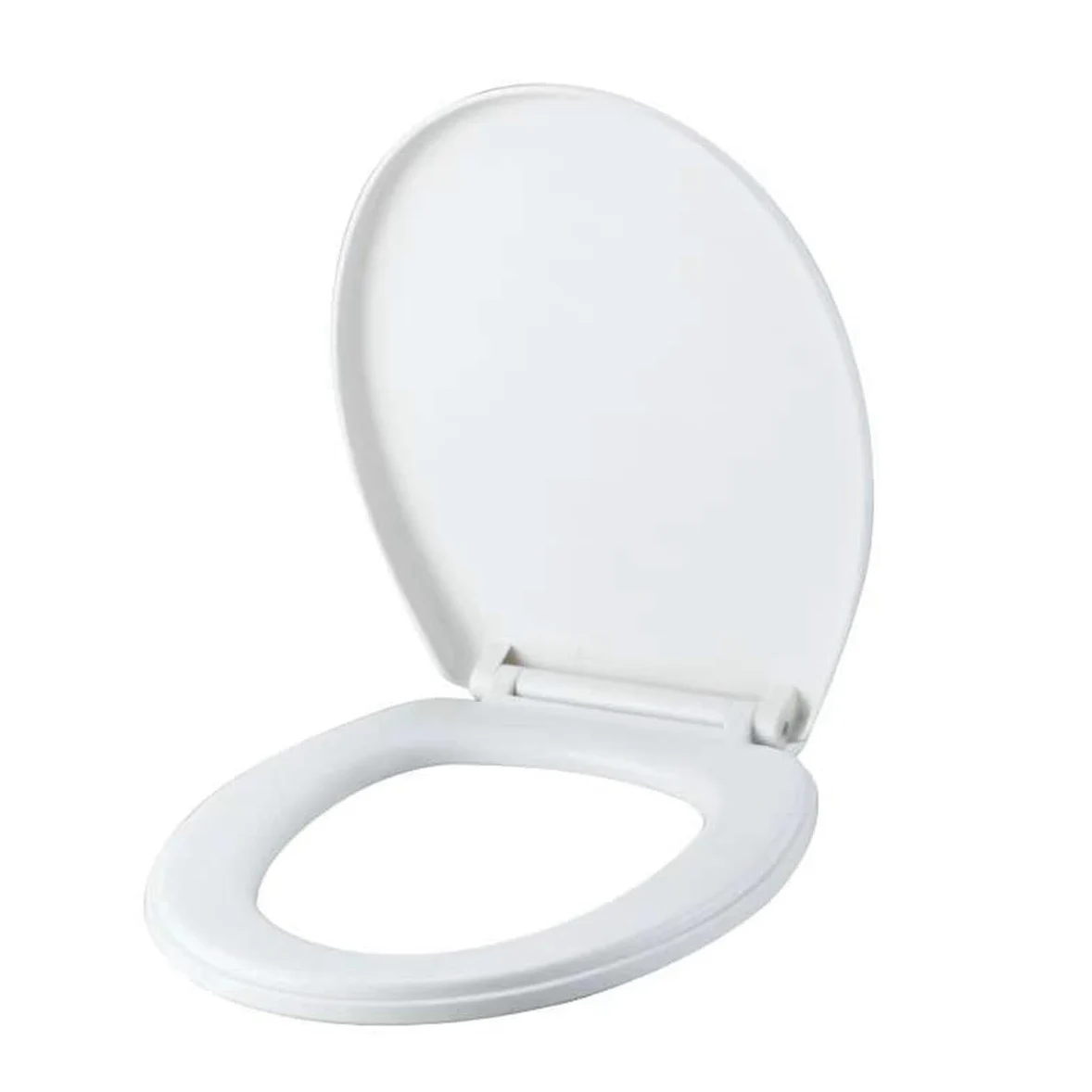 Tapa WC Universal con Cierre Suave, Asiento de Inodoro, Blanco,41x35cm. (Pequeña)