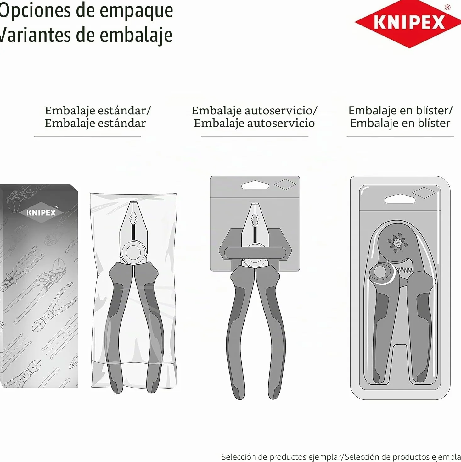 KNIPEX Alicate de montaje (alicate de radio) Negro atramentado con mangos multicomponente 140 mm, 25 02 140
