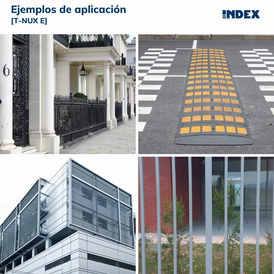 INDEX Fixing Systems T-NUX E - Pack de 50 tacos universales de alto rendimiento, cabeza hexagonal (recubrimiento cincado, nailon, 8 x 100 mm, diámetro de 8 mm)