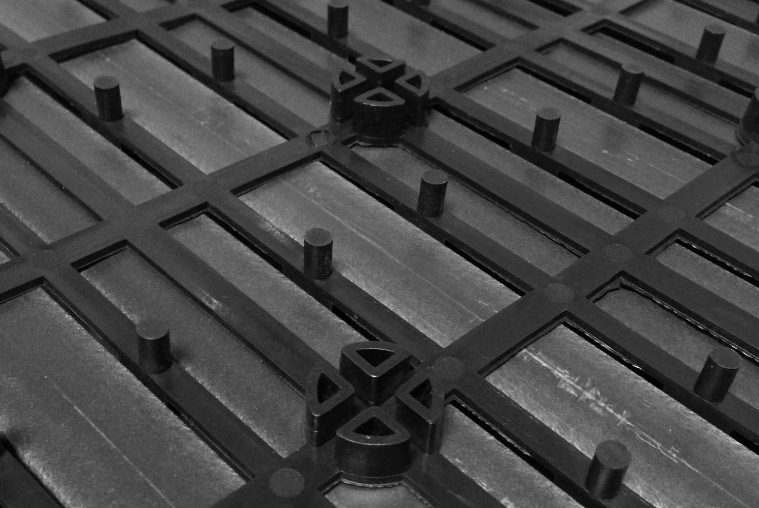 Junado Click 4251068940517 - Baldosa para suelo de 2 m² con desagüe, color antracita, 30 x 30 cm, 22 unidades