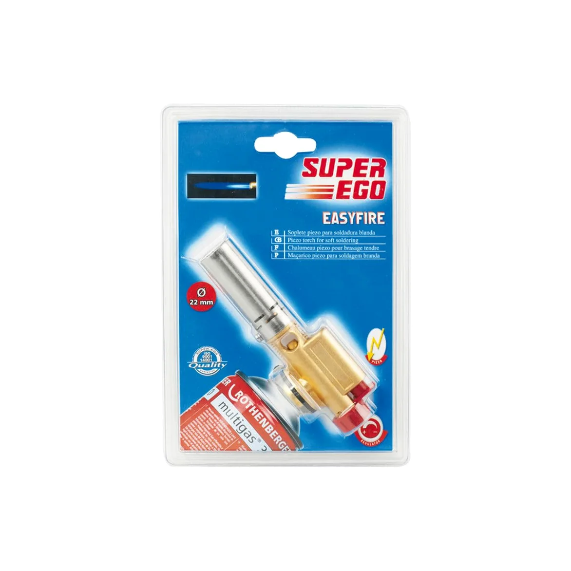 Super Ego R3555300 Soplete easyfire, Arándano