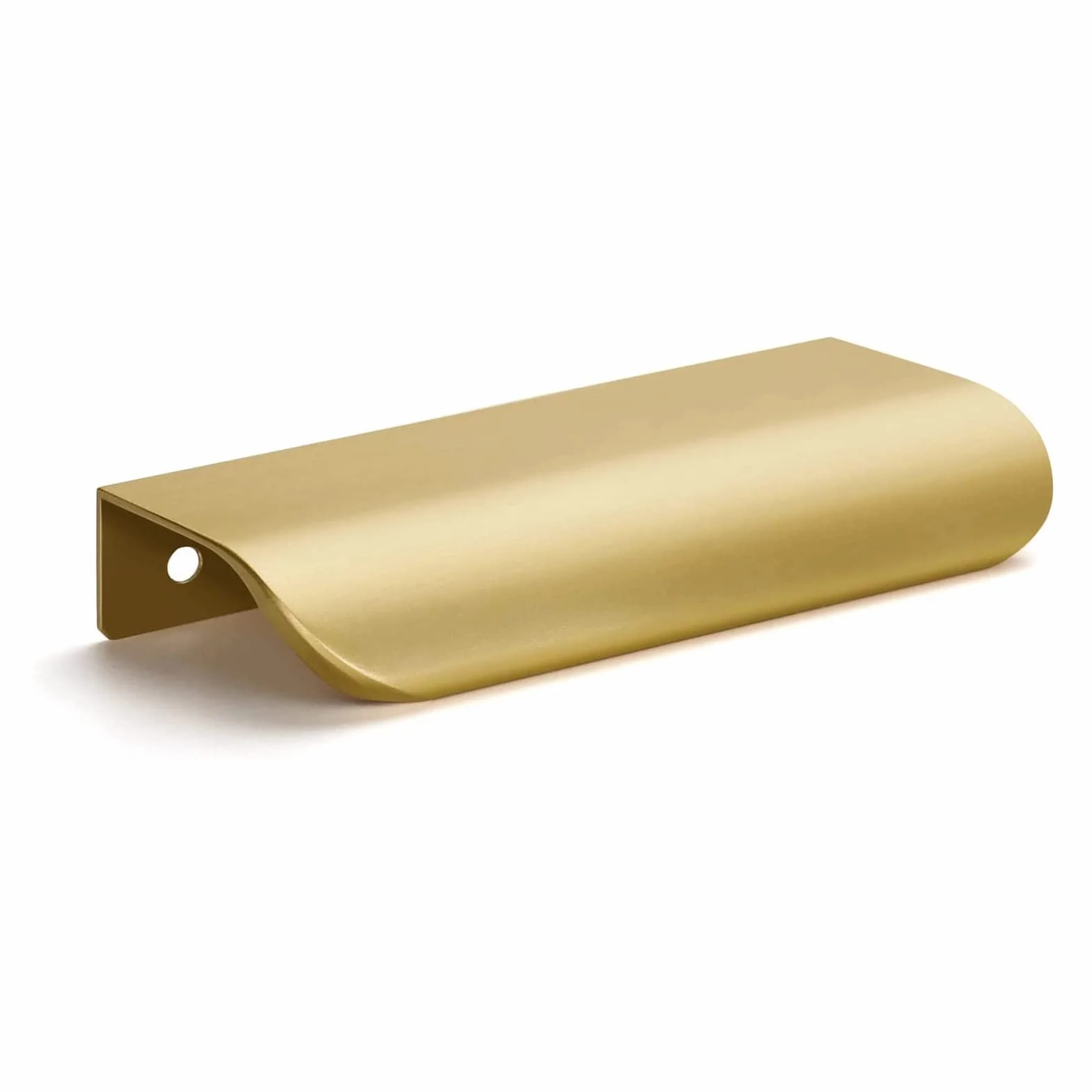 Goldenwarm 10 Pieza Tiradores Ocultos para Muebles 128mm Dorado Tiradores o Armario de Aluminio Manijas de Cajón de Estilo Moderno Con Tornillos Para gabinetes Cajones Zapateros