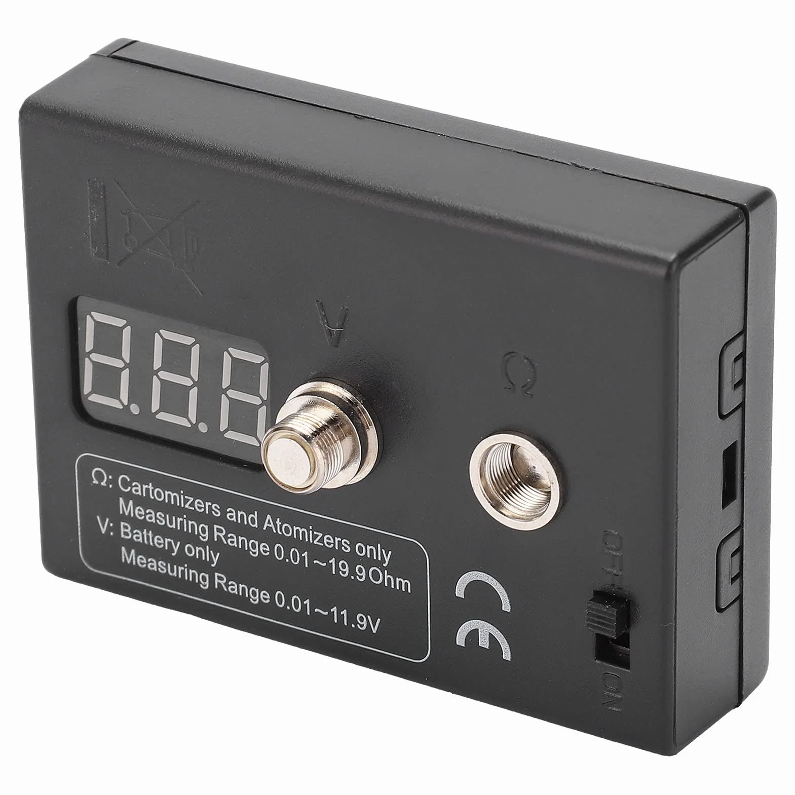 Probador de Resistencia de Bobina Digital, Medidor OHM 0.01-20Ω 3V