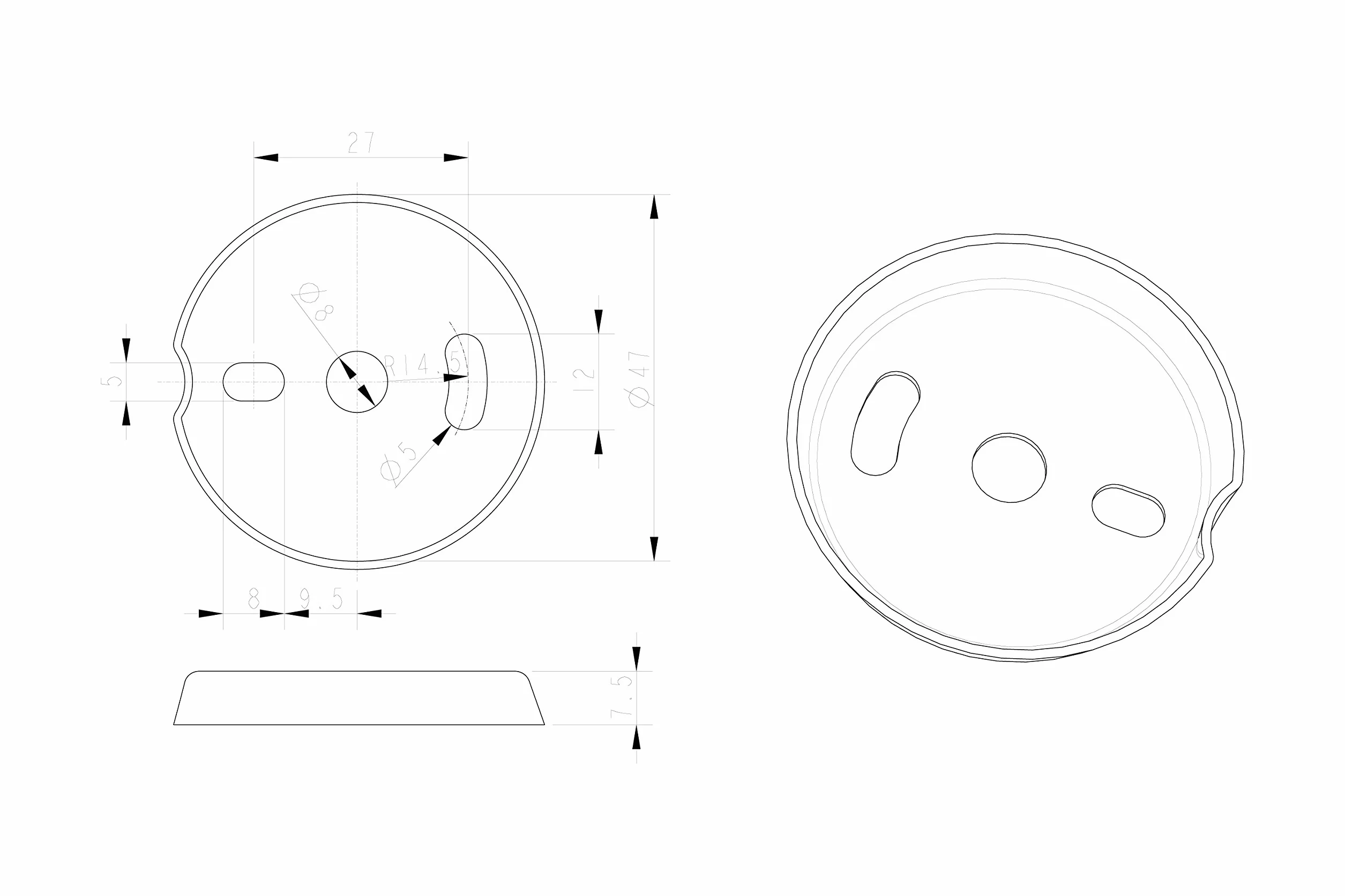 Toallero de acero inoxidable cepillado para cuarto de baño Soporte de baño Gancho de toalla Anillo