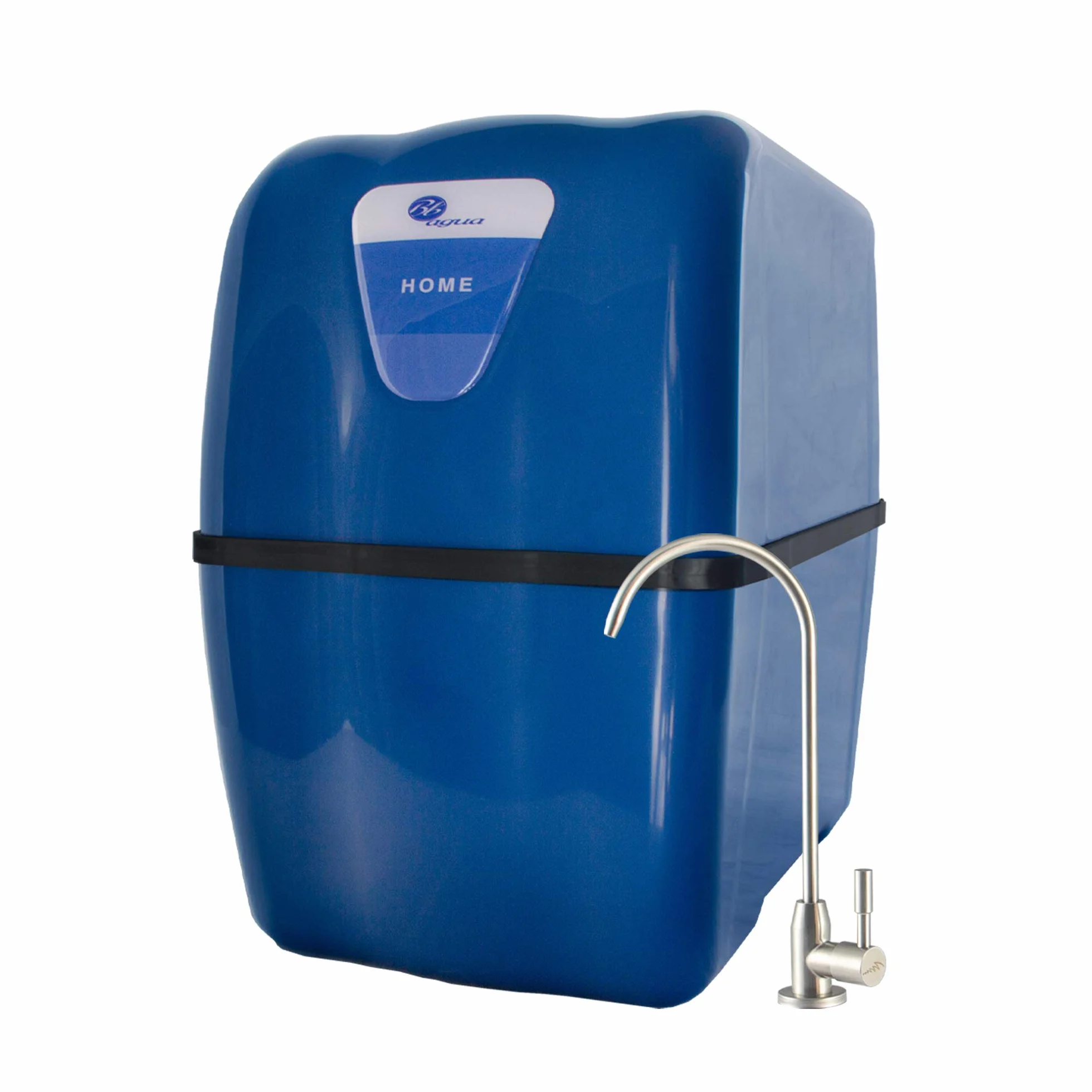 Bbagua Home. Equipo de Osmosis Inversa Compacta de 5 Etapas. Fácil Instalación bajo encimera y cambio de Filtros. Bajo rechazo. Agua saludable de mineralización débil.